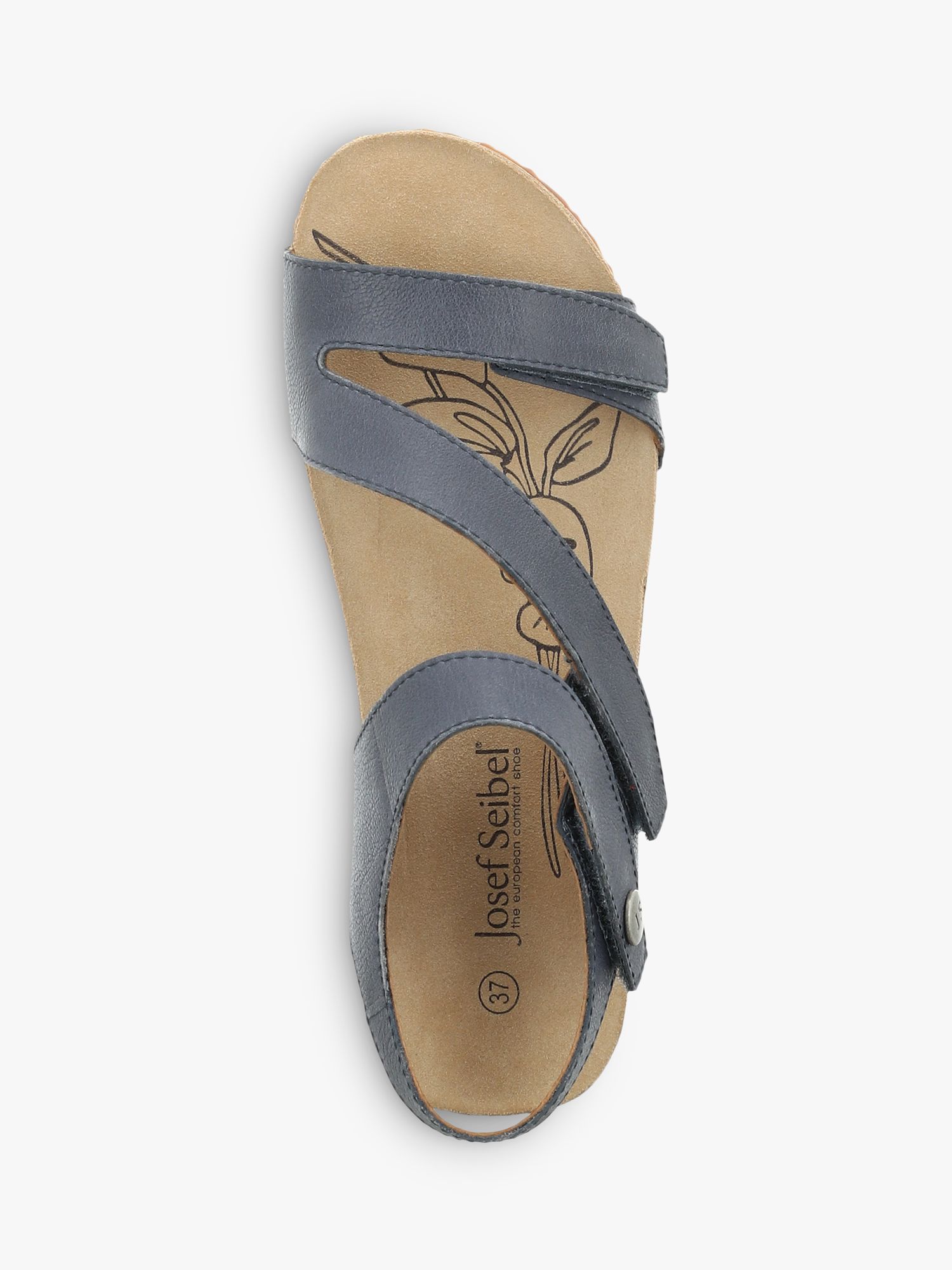 Buy Josef Seibel Tonga 25 Leather Triple Strap Sandals Online at johnlewis.com