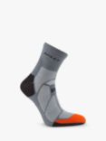 Hilly Marathon Fresh Anklet Running Socks, Grey