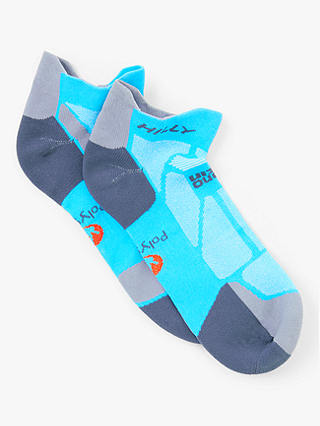 Hilly Marathon Fresh Socks, Blue/Grey