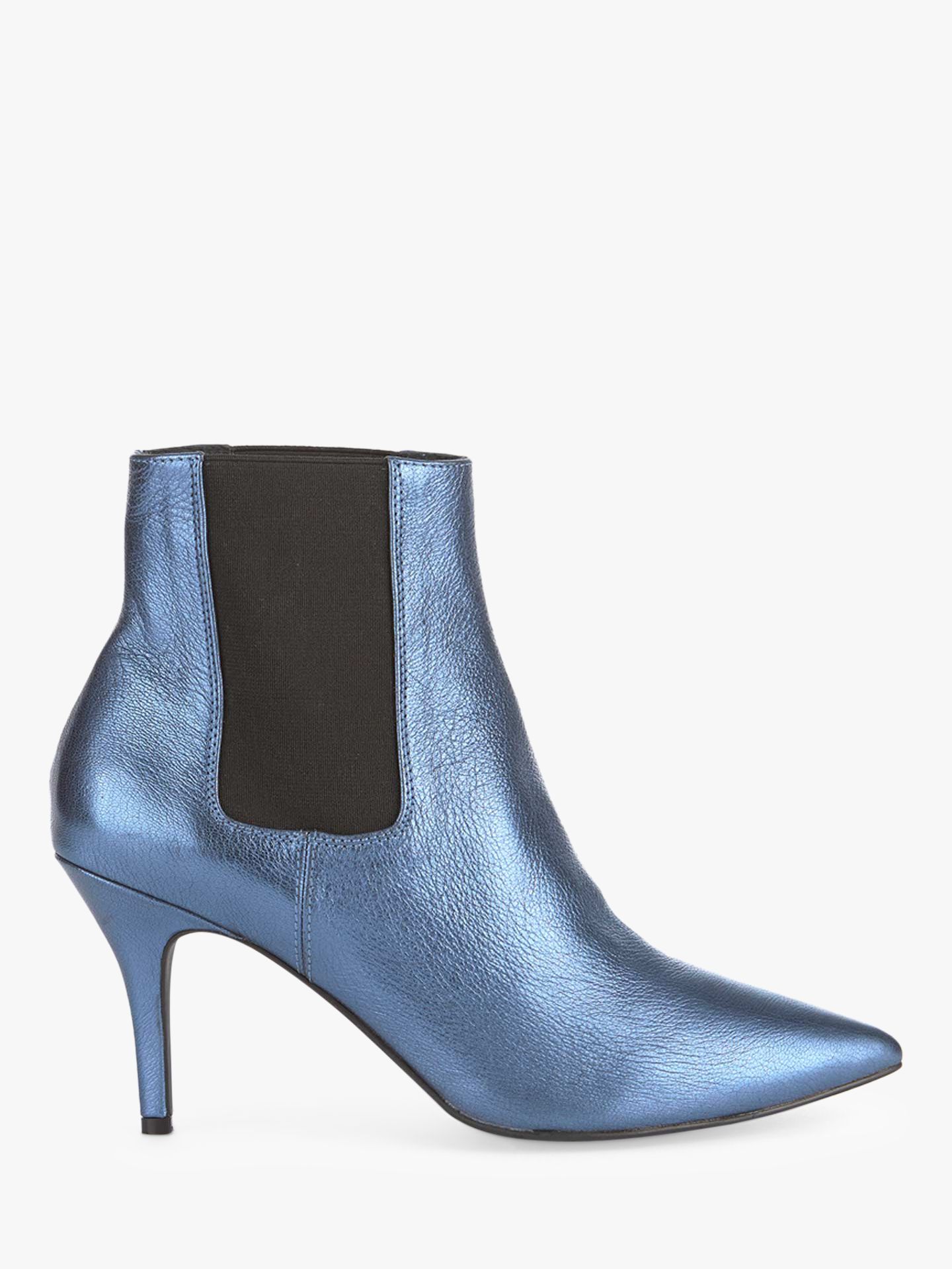 silver ankle boots zara