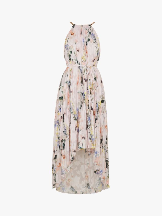 Ted baker valetia sales elegance pleated maxi dress