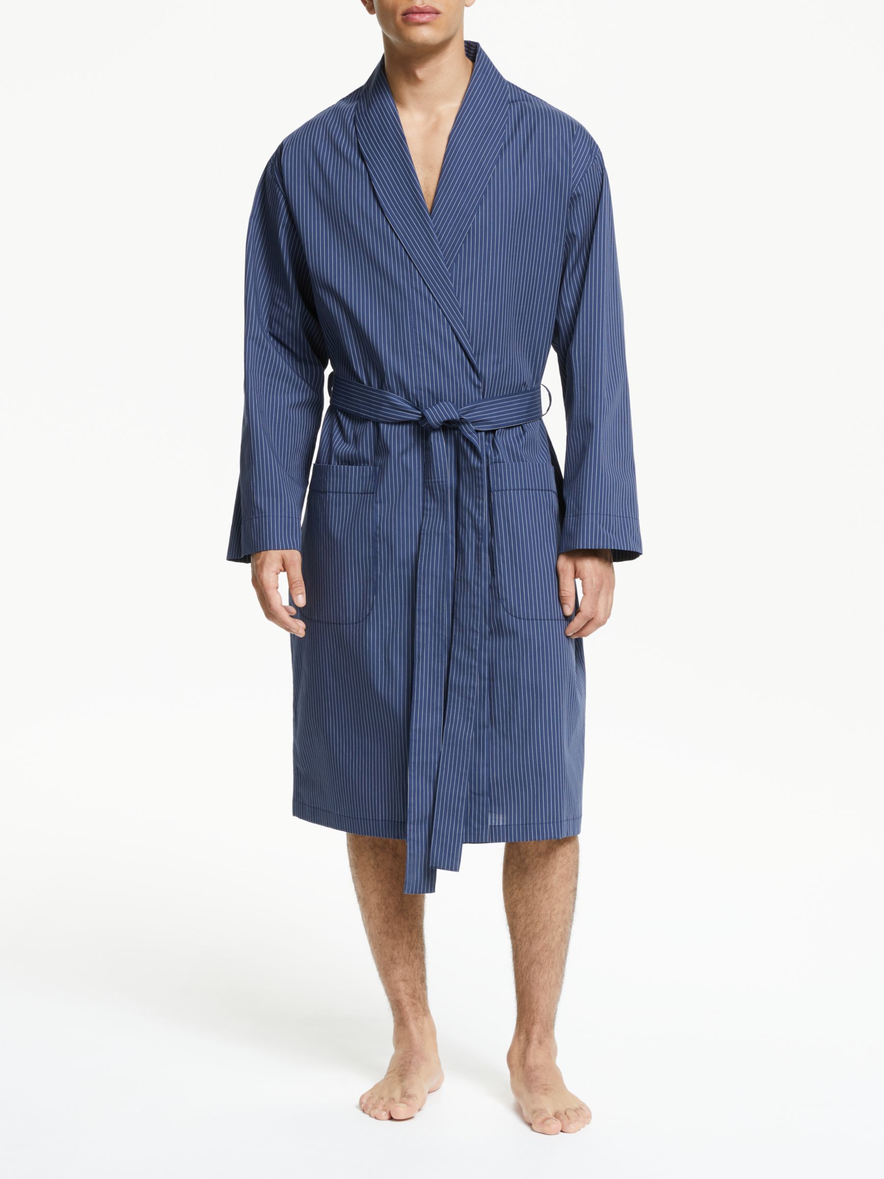 Mens Blue Robes & Dressing Gowns | John Lewis & Partners