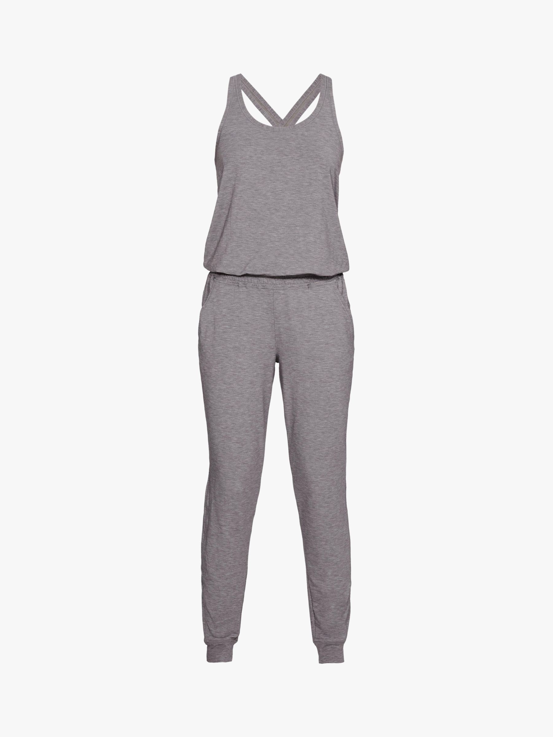 Under Armour Athlete Recovery Sleep Romper Jumpsuit, Grey