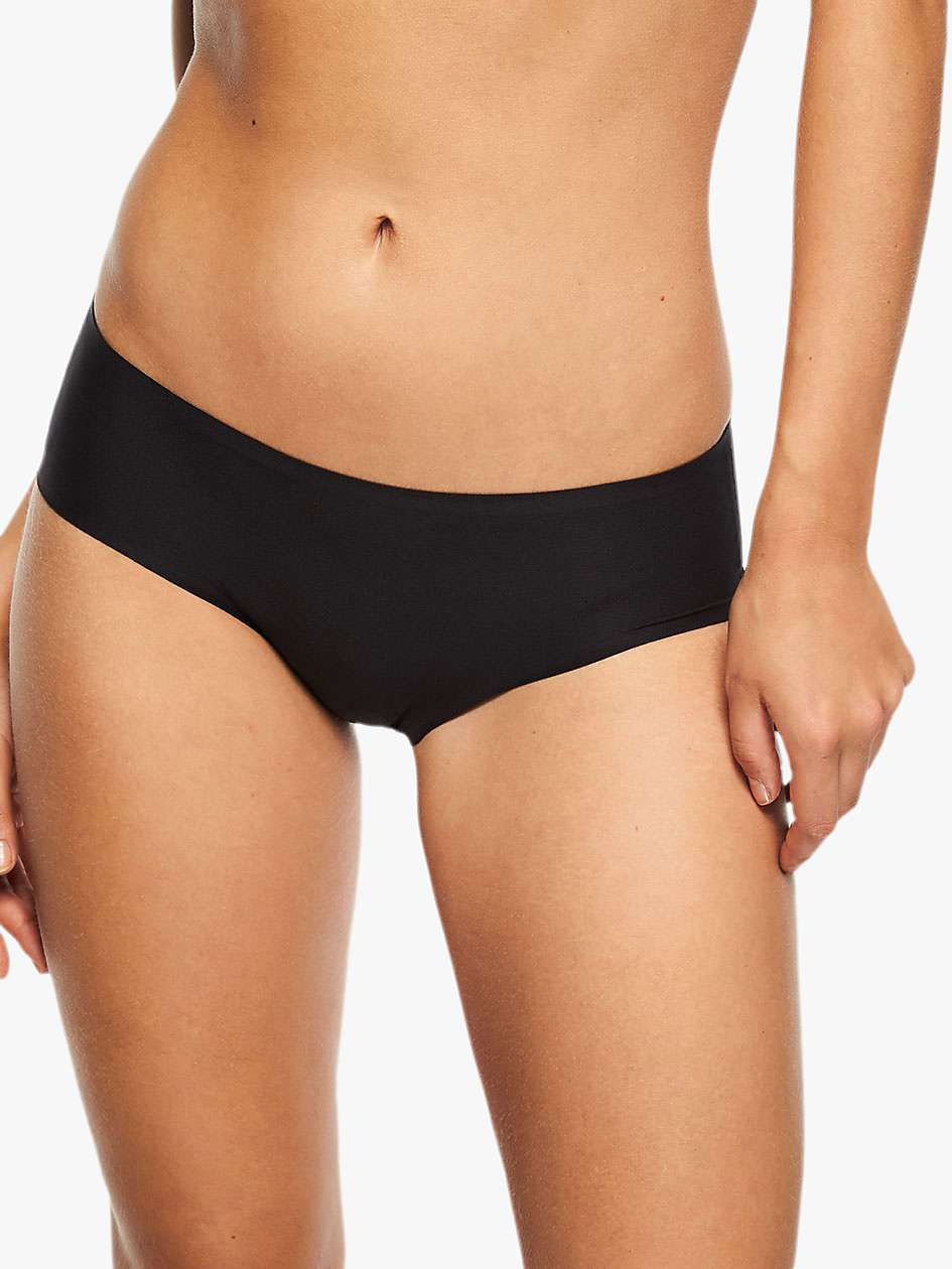 Chantelle Soft Stretch Hipster Knickers, Pack of 3, Black at John Lewis   Partners