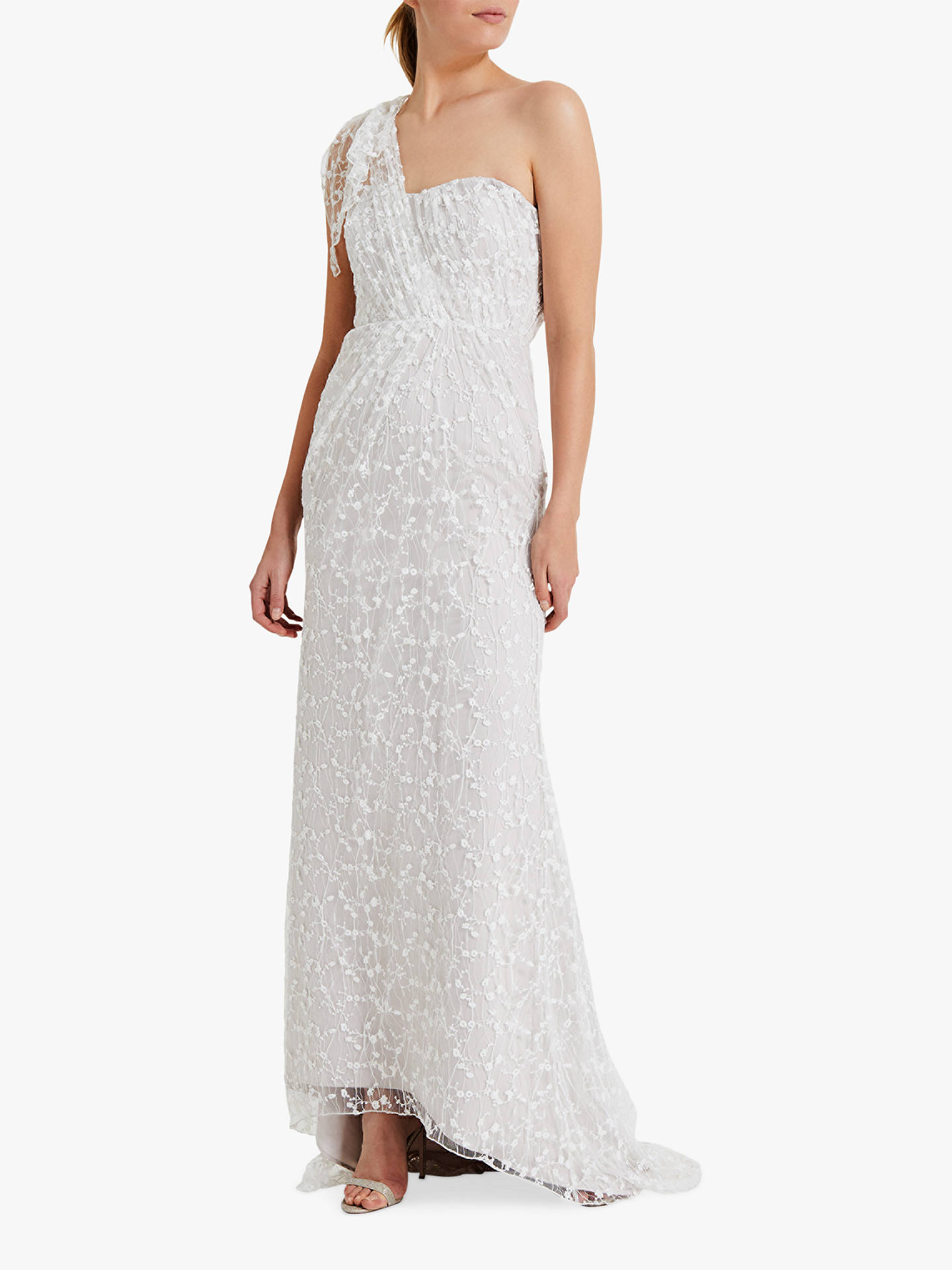 Phase Eight Anabel Embroidered One Shoulder Wedding Dress