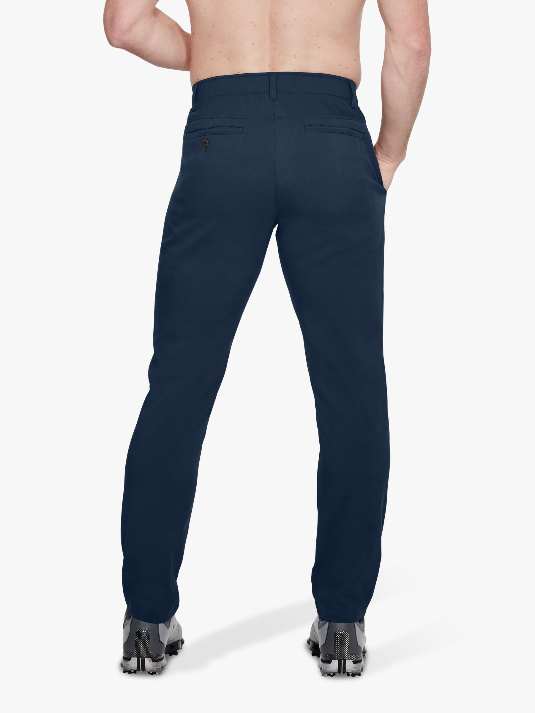 under armour navy golf trousers