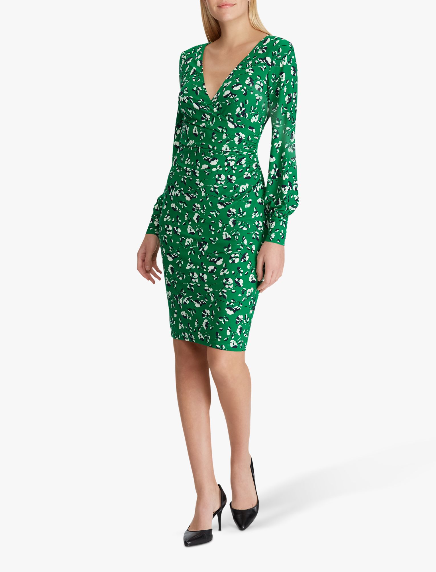 green ralph lauren dress