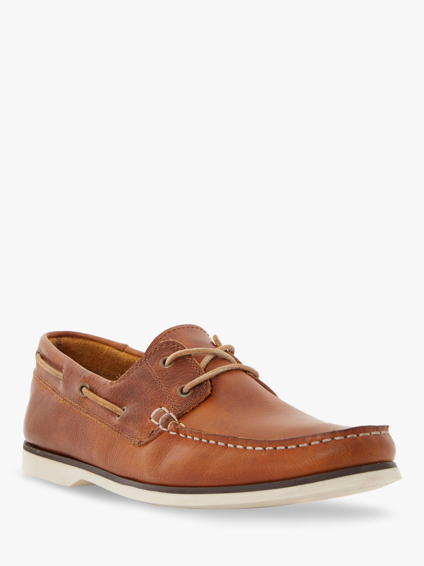 Bertie Battleship Leather Boat Shoes 