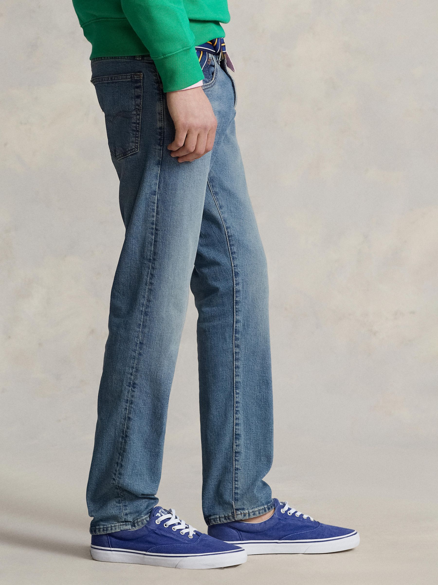 Polo Ralph Lauren Sullivan Slim Stretch Jeans, Dixon Stretch at John Lewis  & Partners