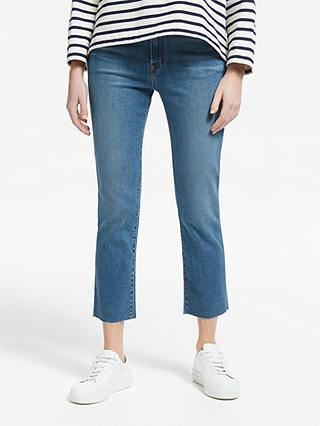 J Brand Ruby High Rise Straight Cropped Jeans, Lovesick