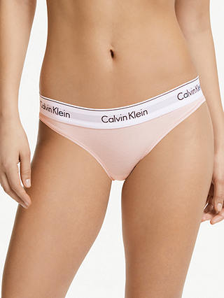 Calvin Klein Underwear Modern Cotton Bikini-Cut Briefs, Pink