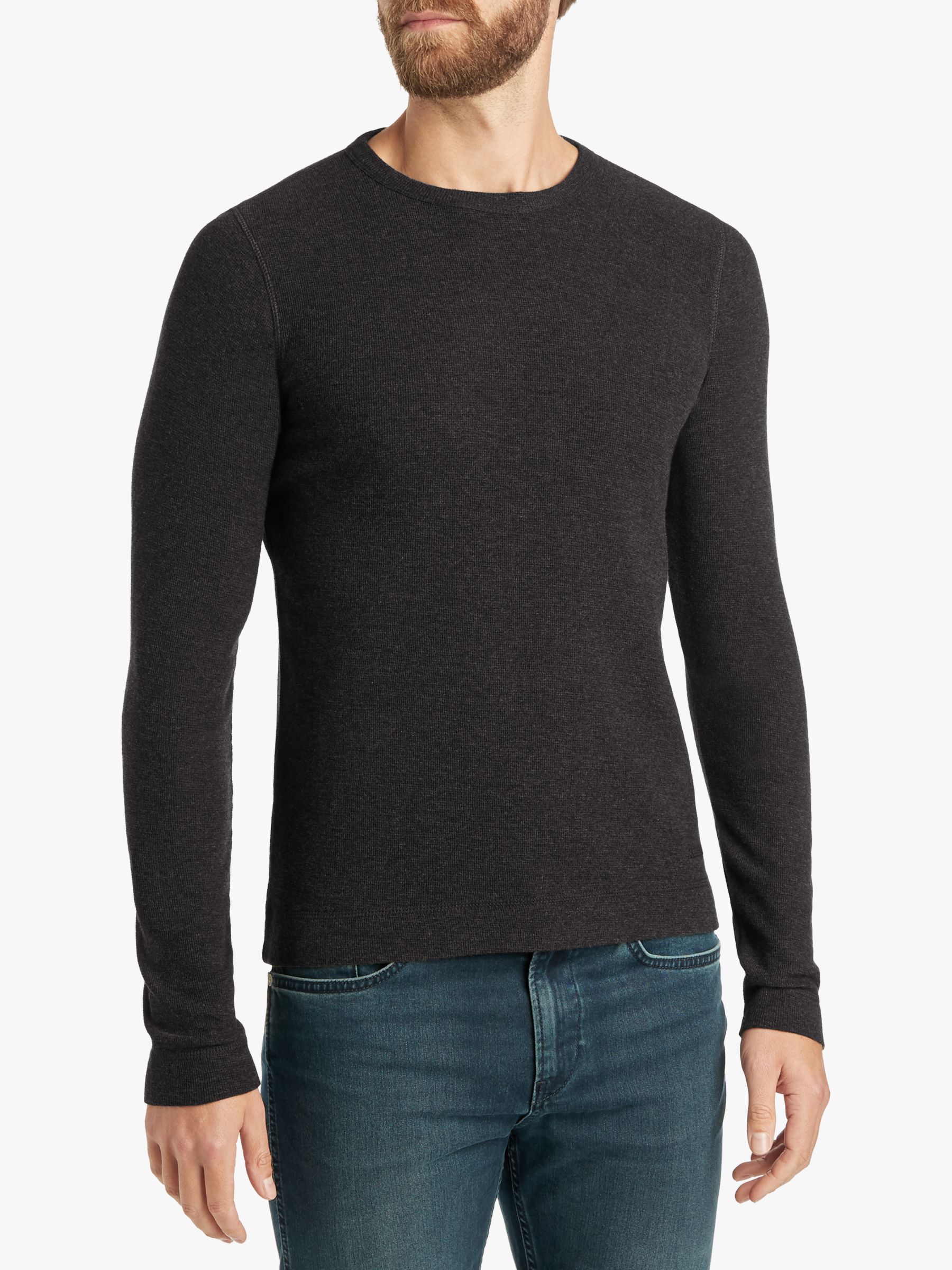 hugo boss long sleeve t shirt black