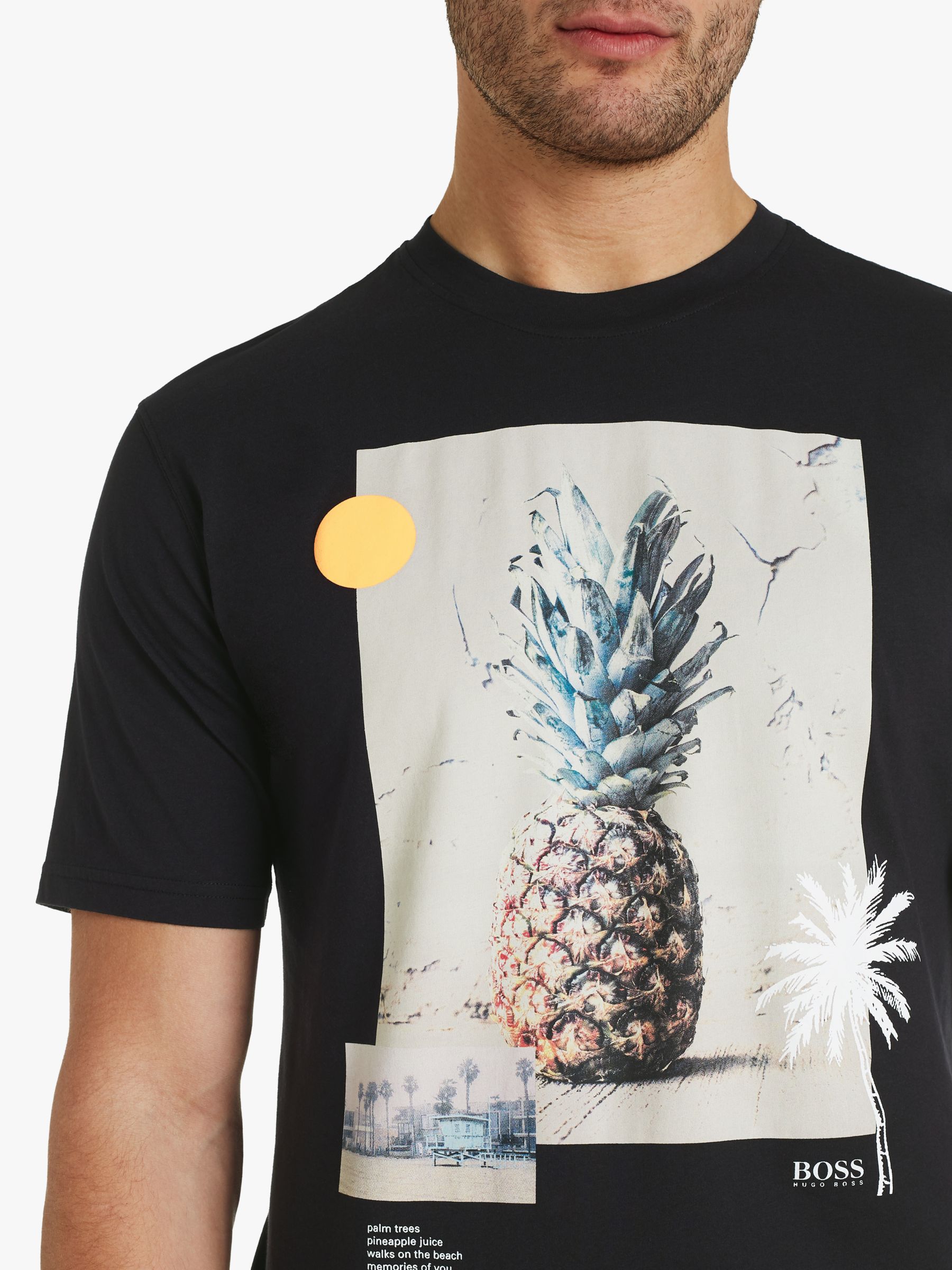 hugo boss palm tree shirt