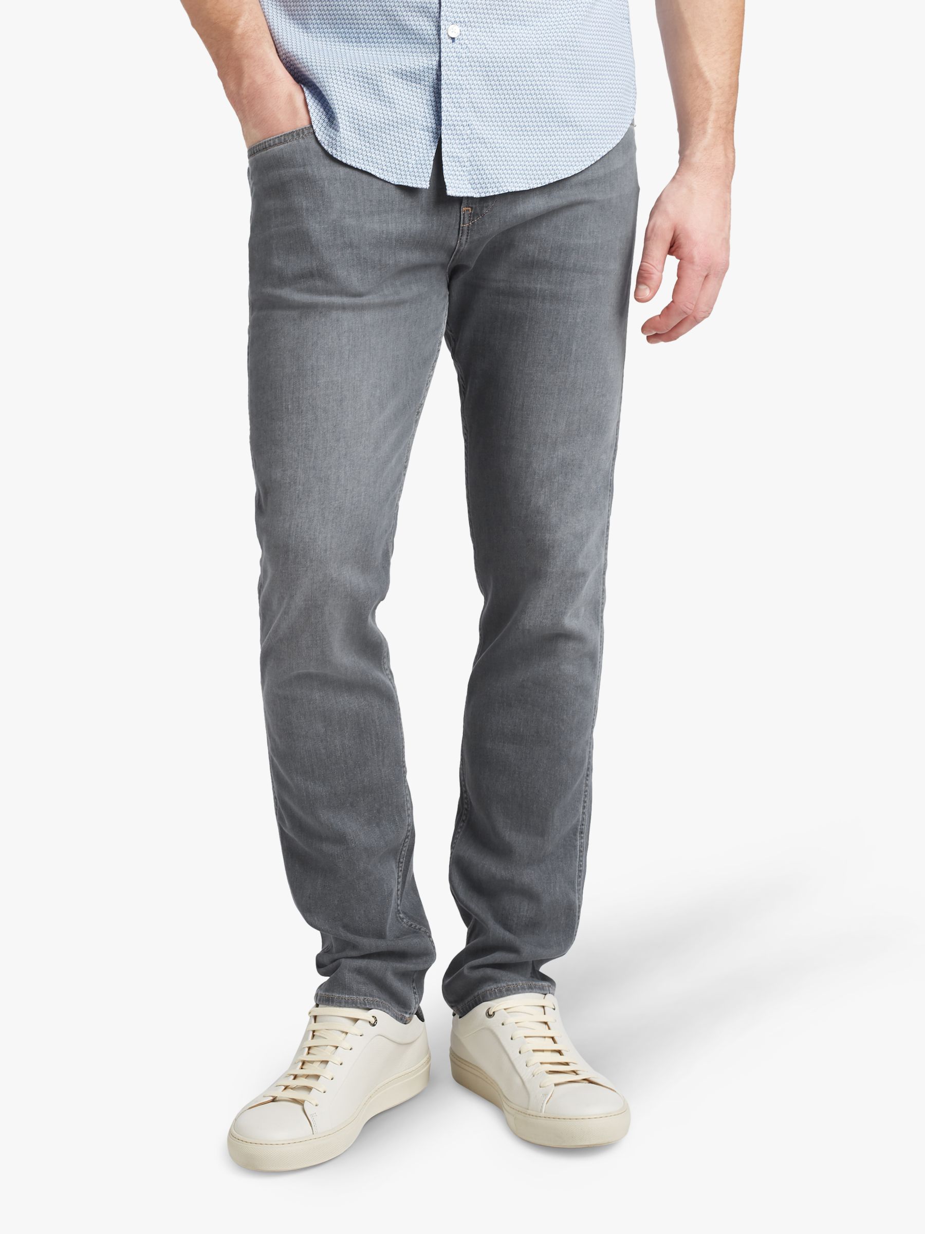 grey jeans slim