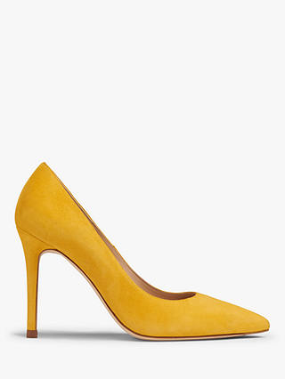 L.K.Bennett Fern Court Shoes, Mustard Suede
