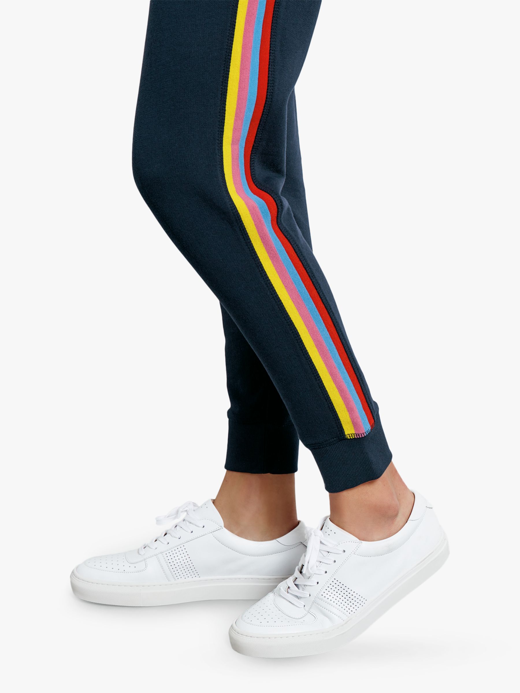 joggers with stripe down side