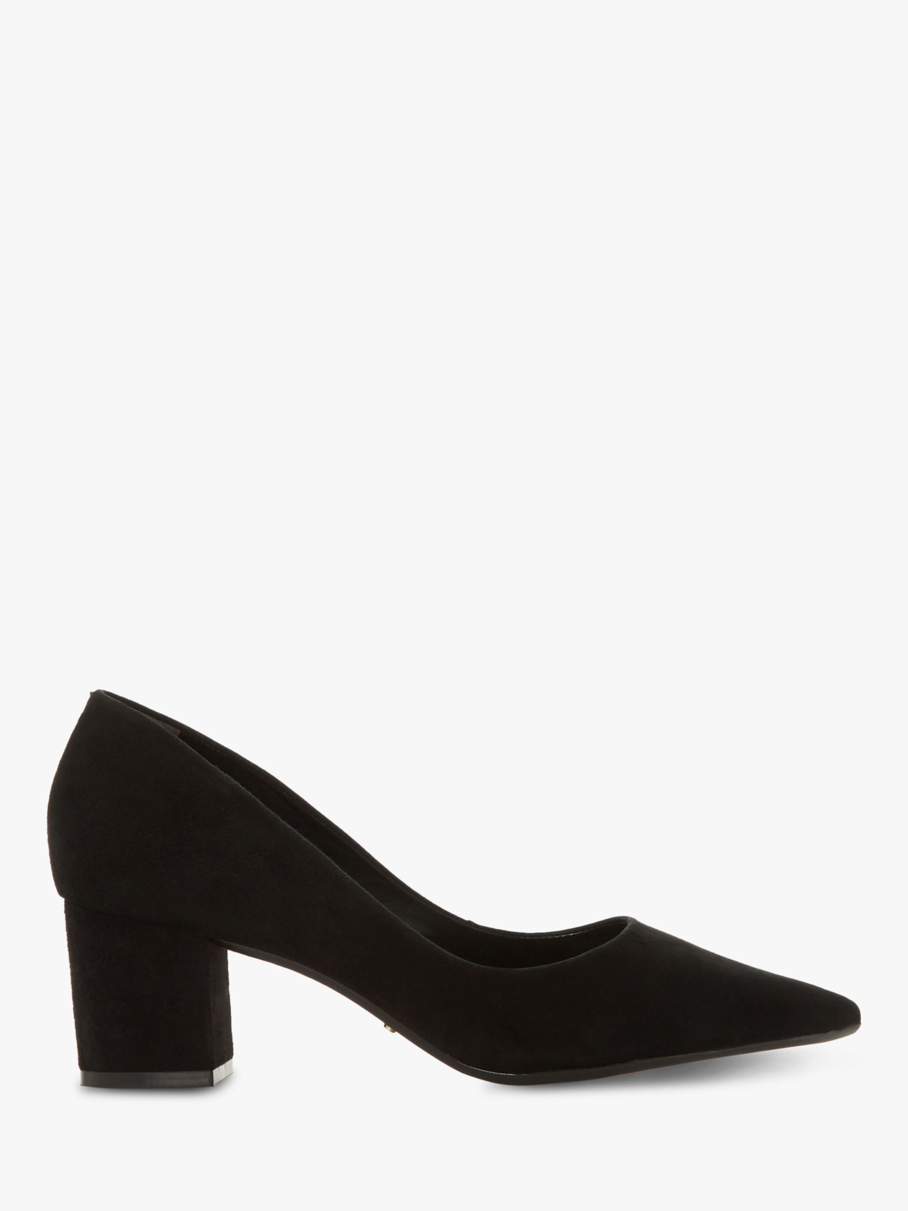 Dune Arvemarie Block Heel Pointed Court Shoes