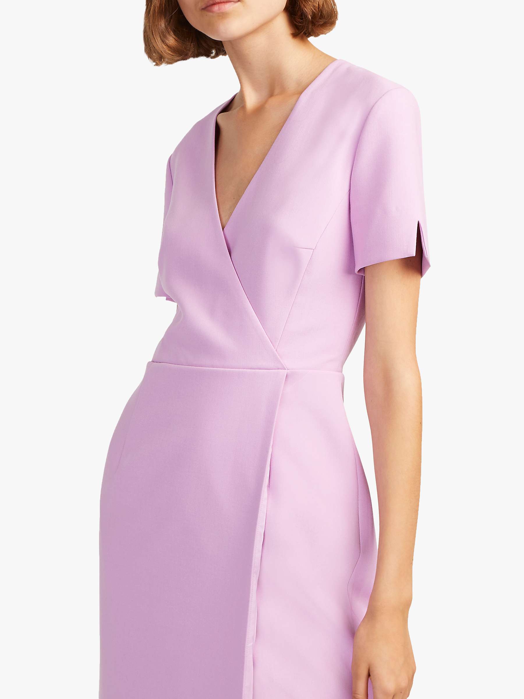 French Connection Whisper Ruth Wrap Dress, Kyoto Blossom at John Lewis \u0026  Partners