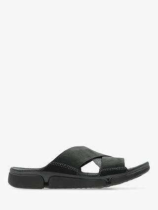 Clarks Tri Cove Cross Leather Sandals