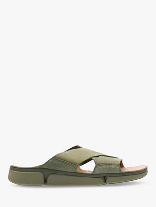 Clarks Tri Cove Cross Leather Sandals