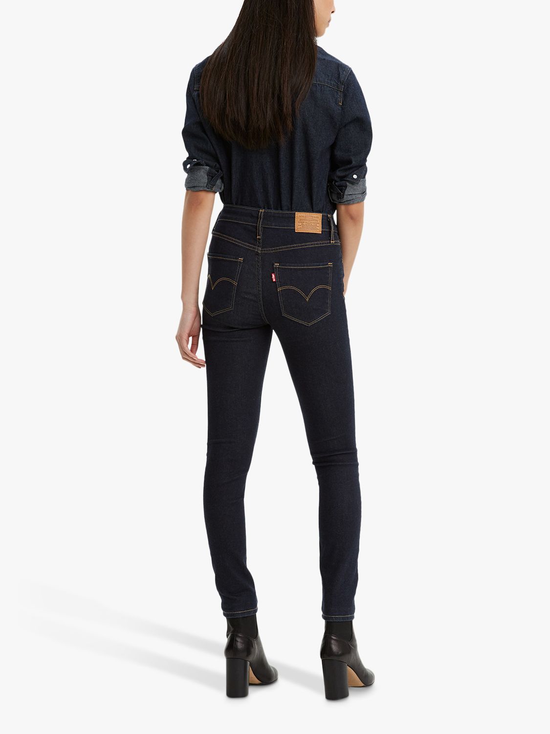 Levi's 721 High Rise Skinny Jeans, To The Nine at John Lewis & Partners