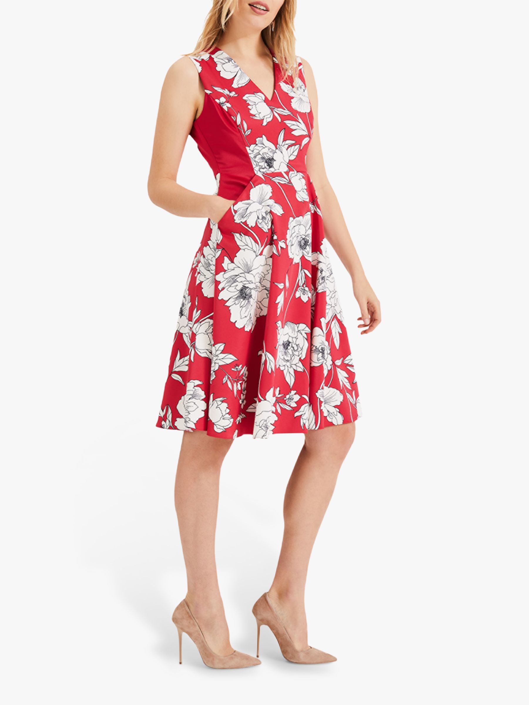 phase eight raspberry dress