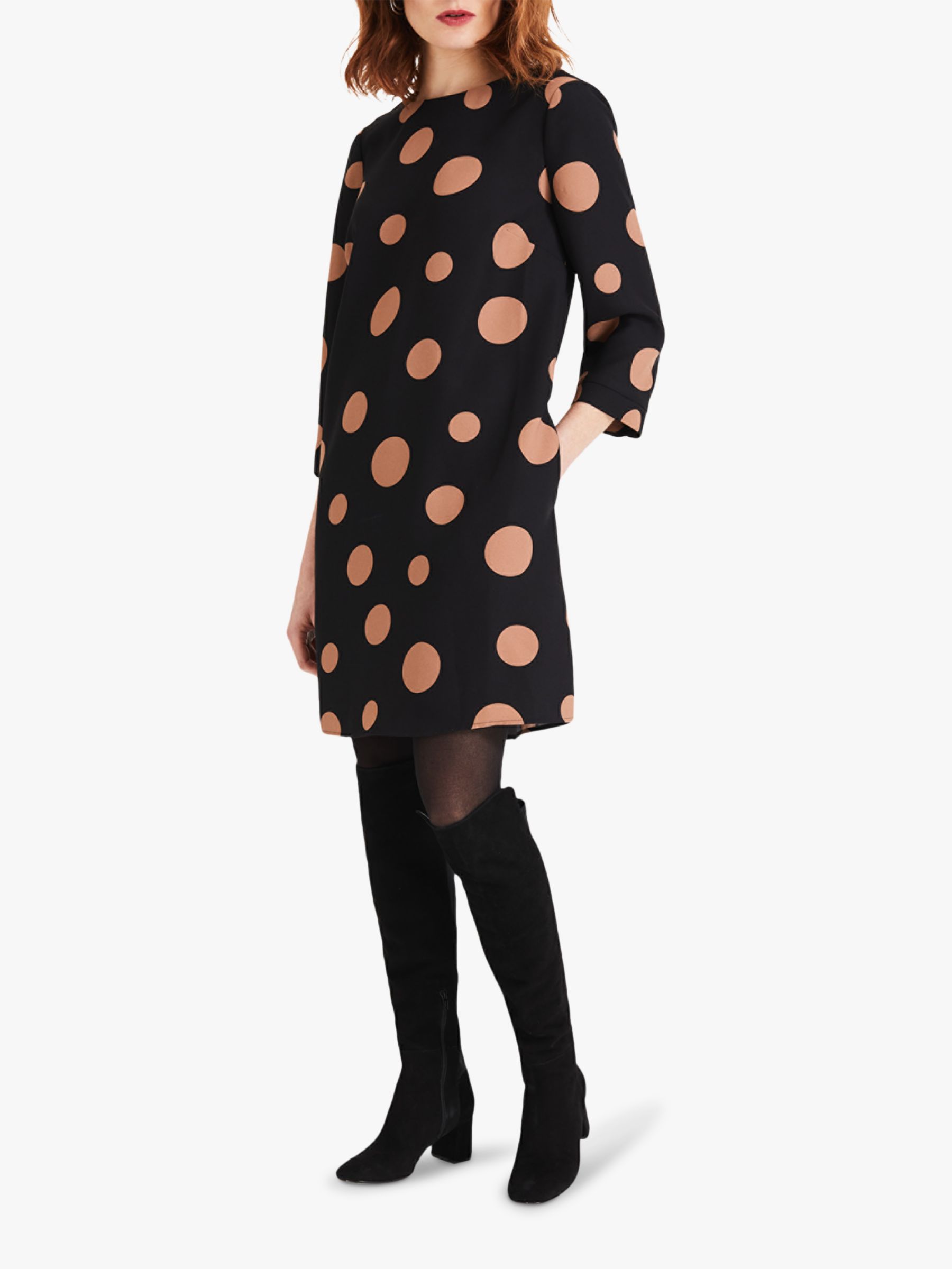 phase eight nico spot dress