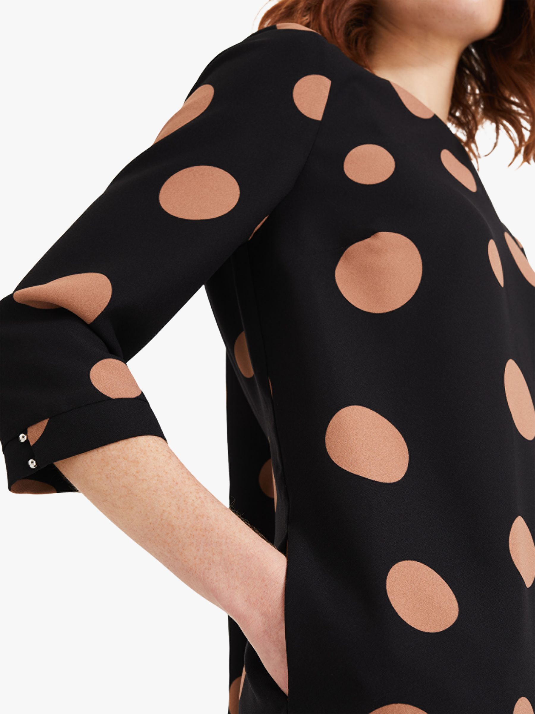 phase eight nico spot dress