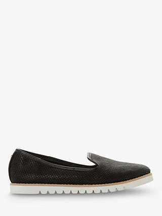 Dune Galleon Ridged Leather Loafers