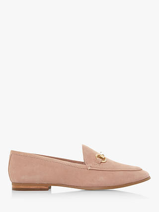 Dune Guiltt Slip On Loafers, Cappuccino Suede