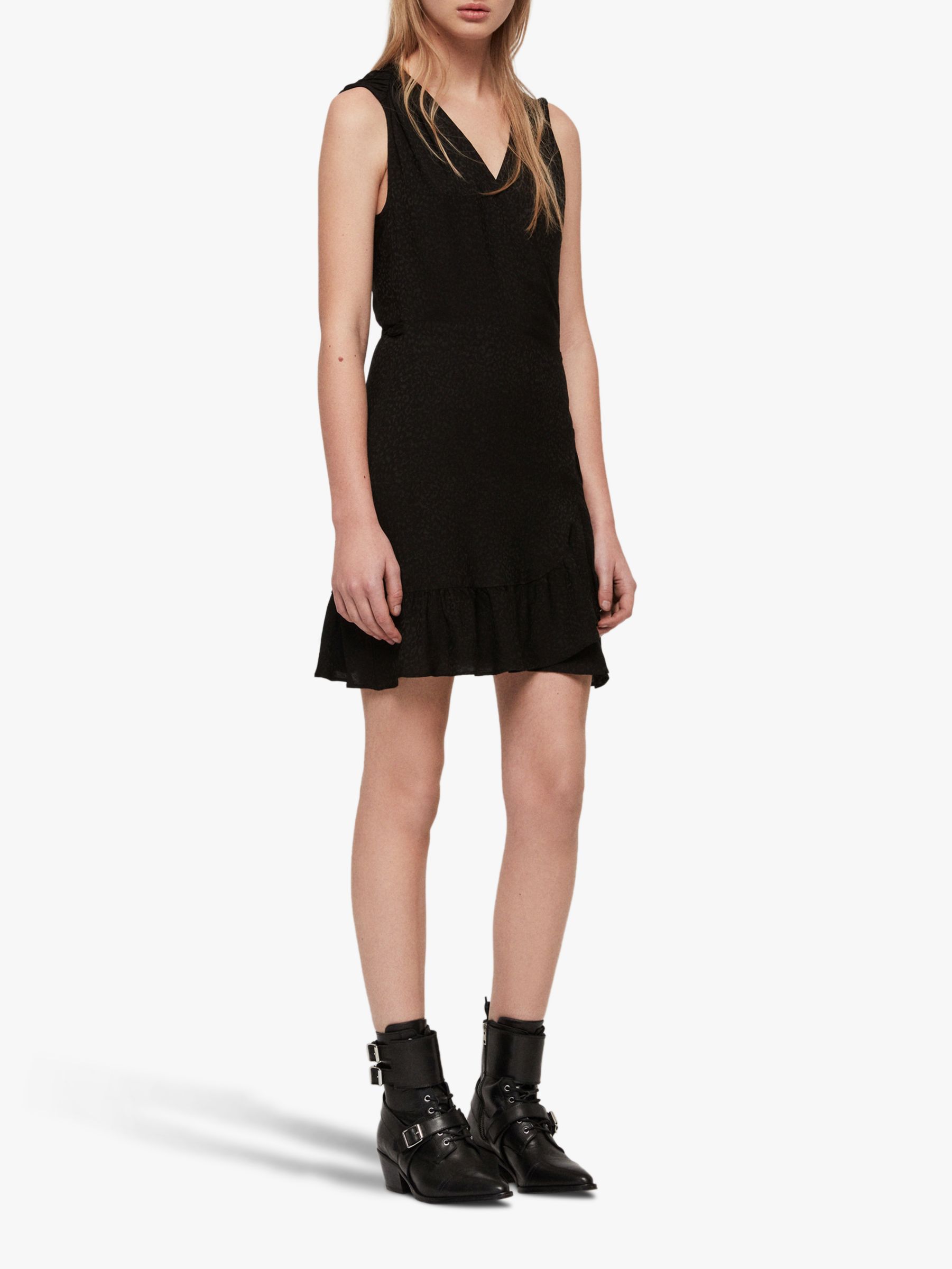 all saints wrap dress