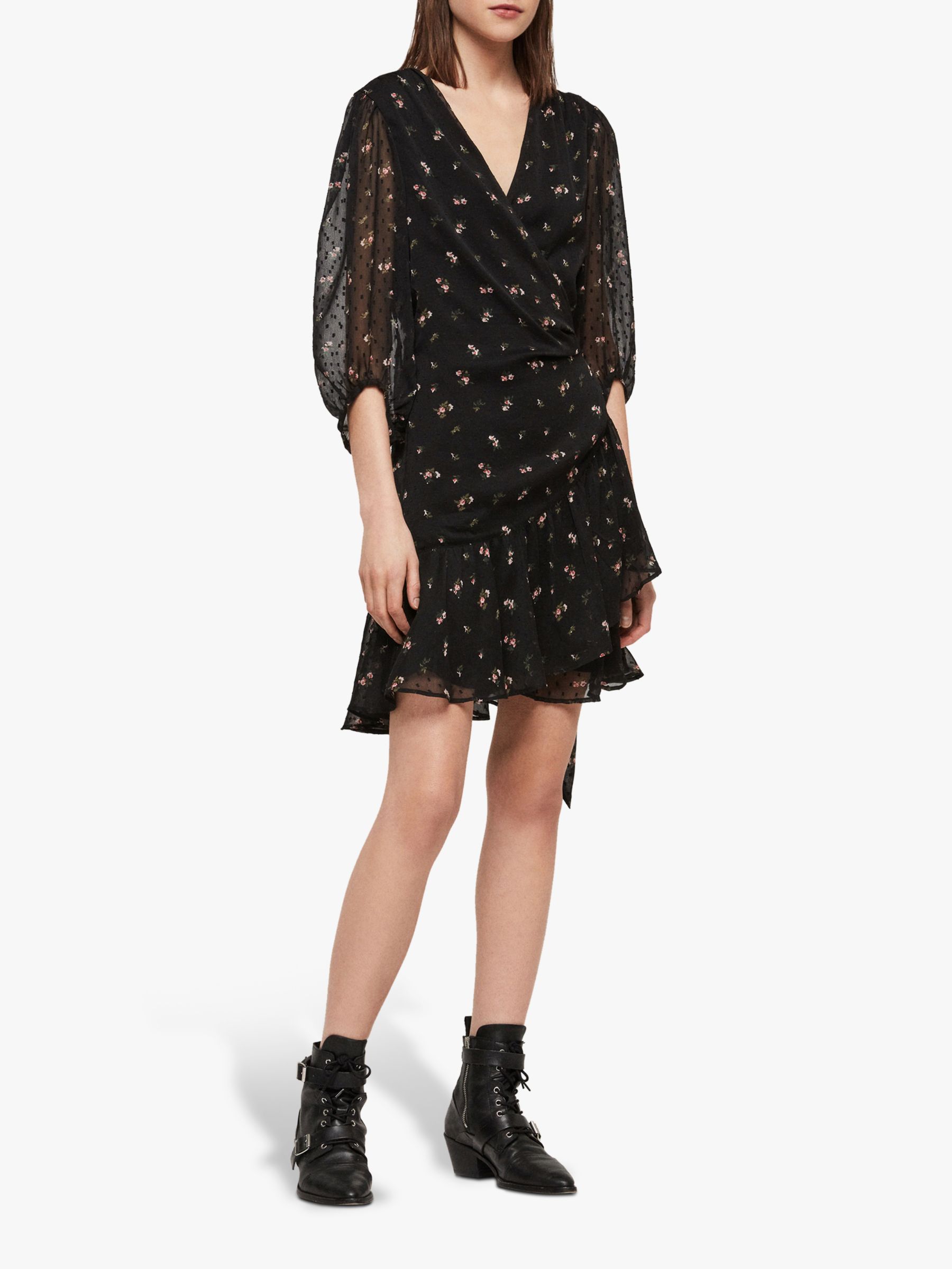 all saints jade aster dress