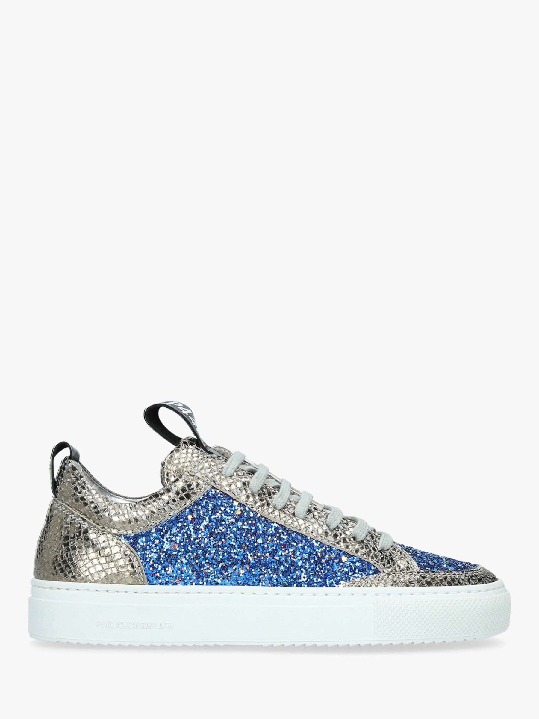 P448 Soho Low Top Trainers, Multi Leather at John Lewis & Partners