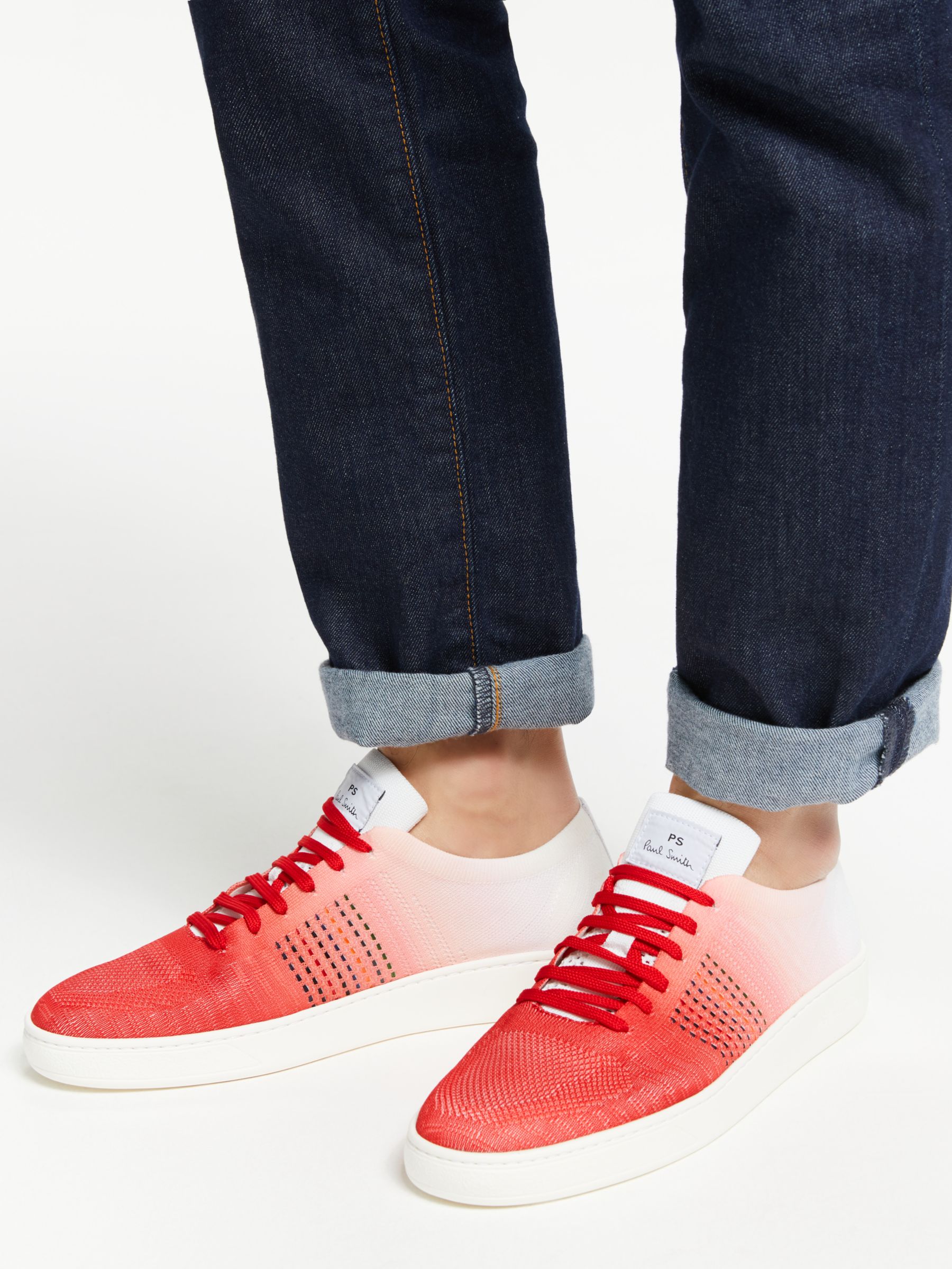 paul smith red trainers