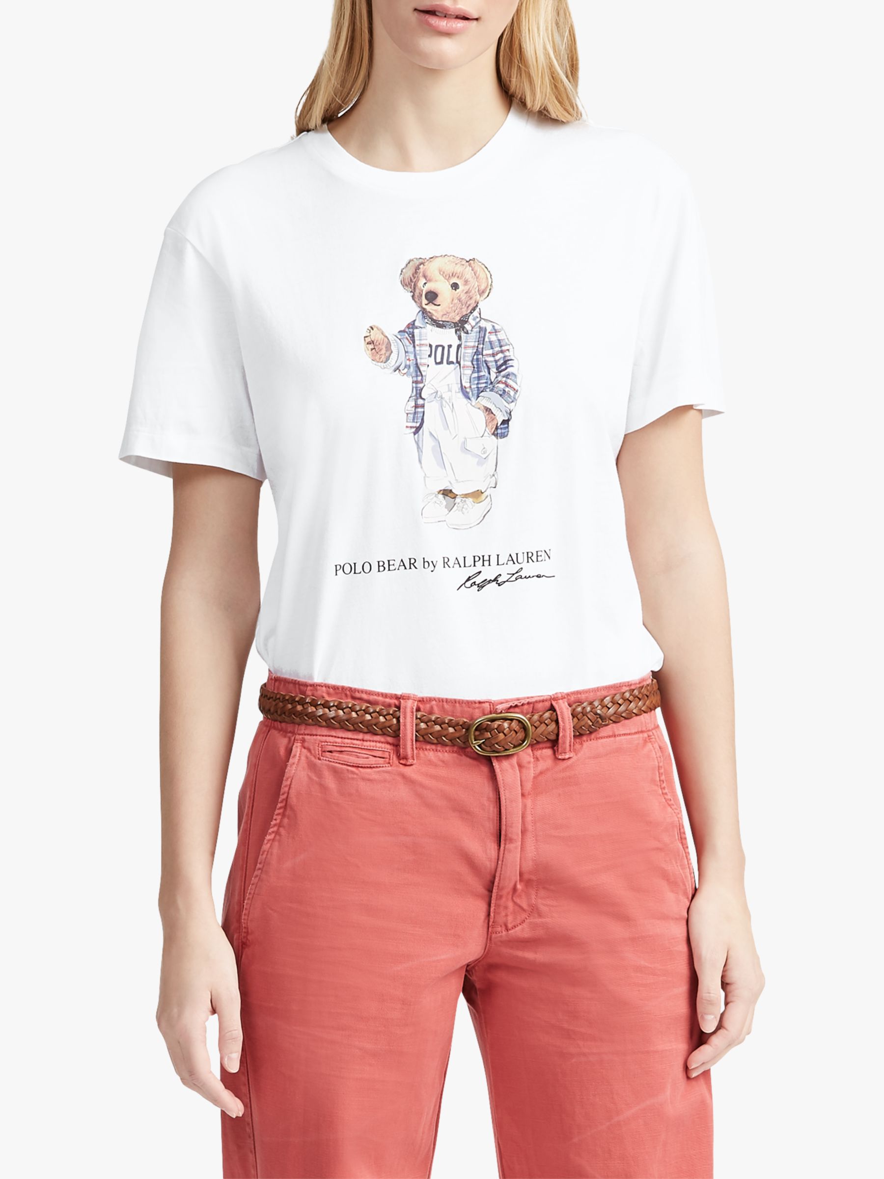 Polo Ralph Lauren Bear T-Shirt, White 