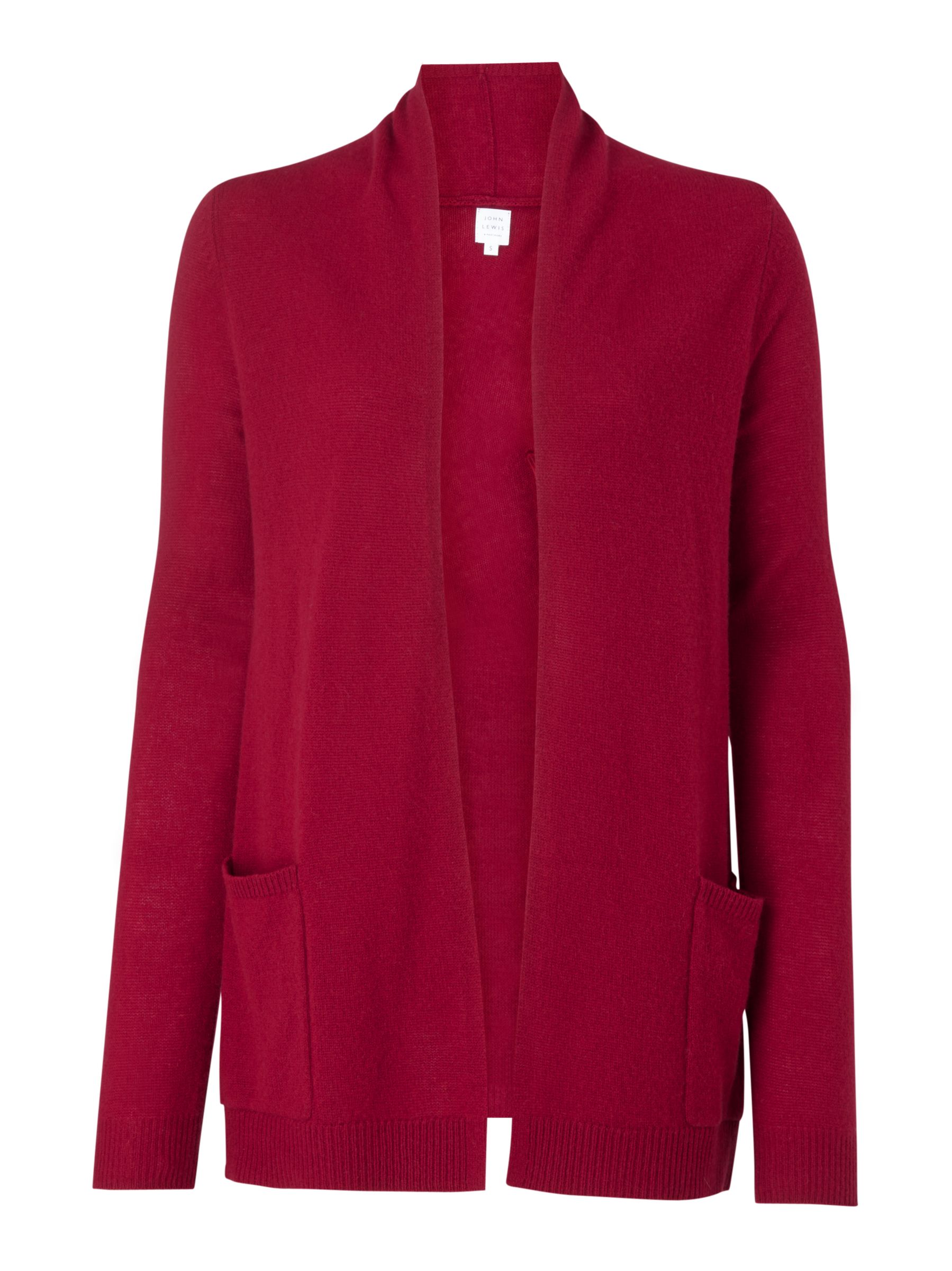 John Lewis & Partners Edge to Edge Cashmere Cardigan