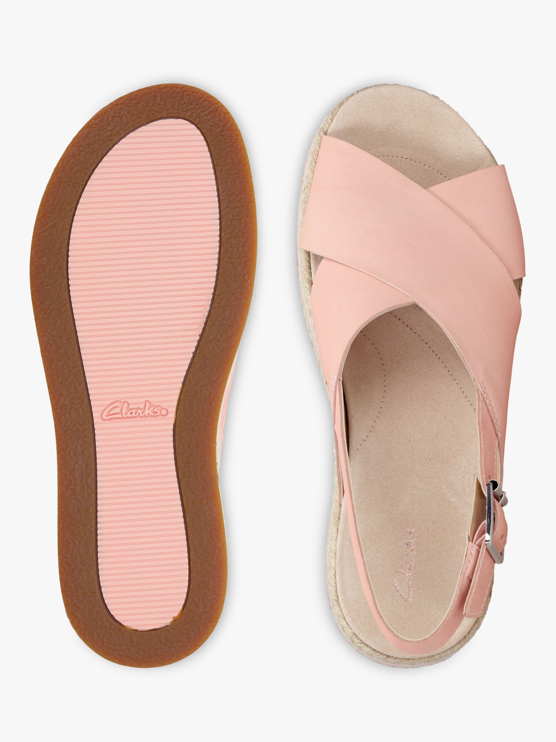 Clarks Botanic Fay Sandals | Light Pink 