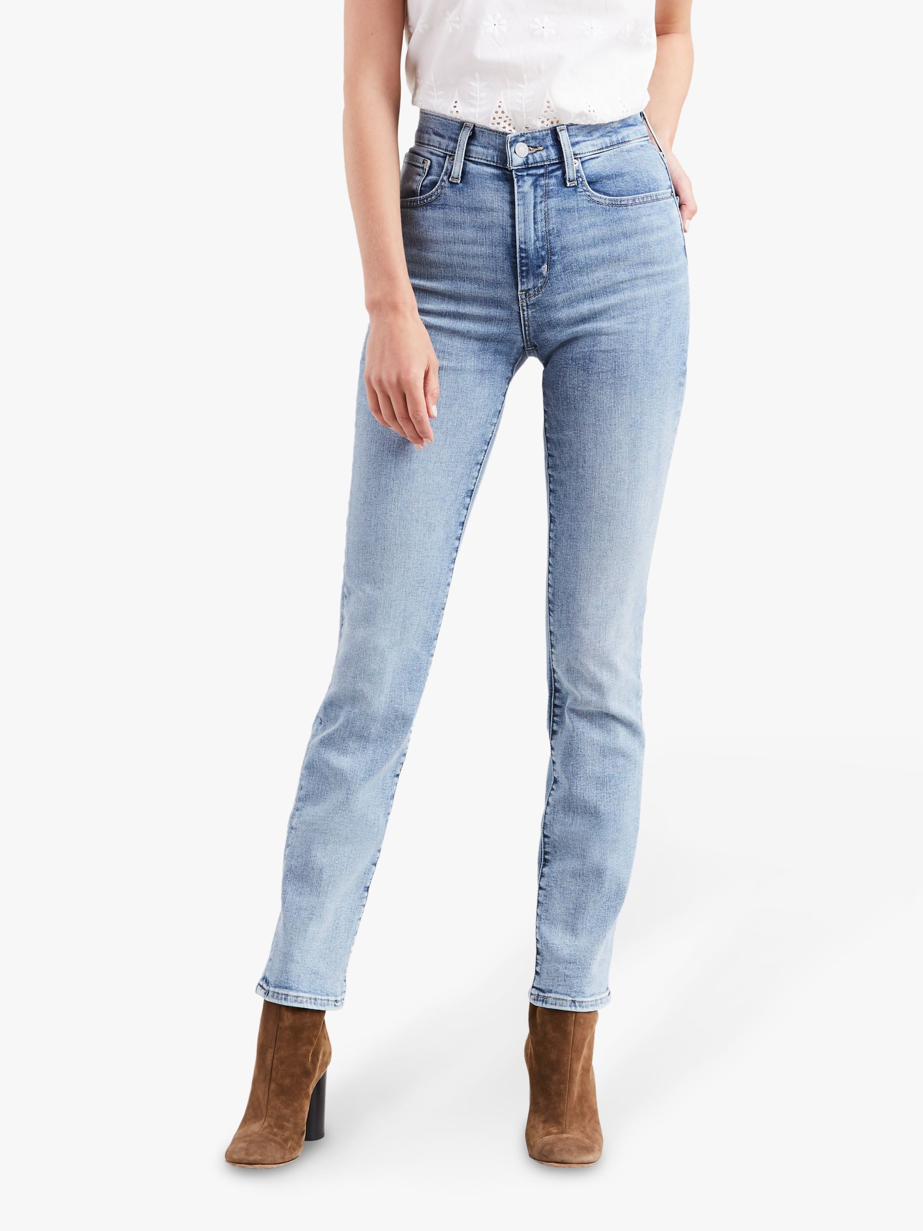 Levi's 724 High Rise Straight Jeans 