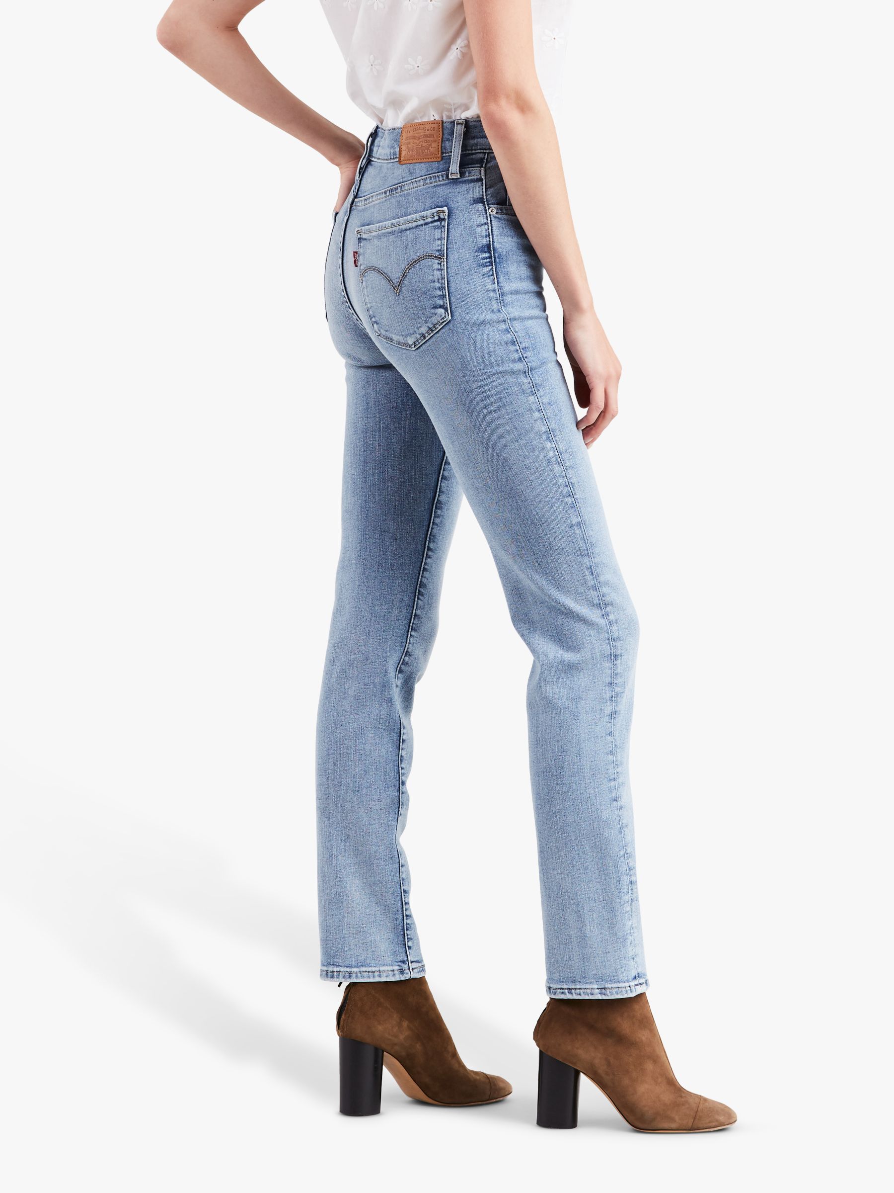 Levi's 724 High Rise Straight Jeans 