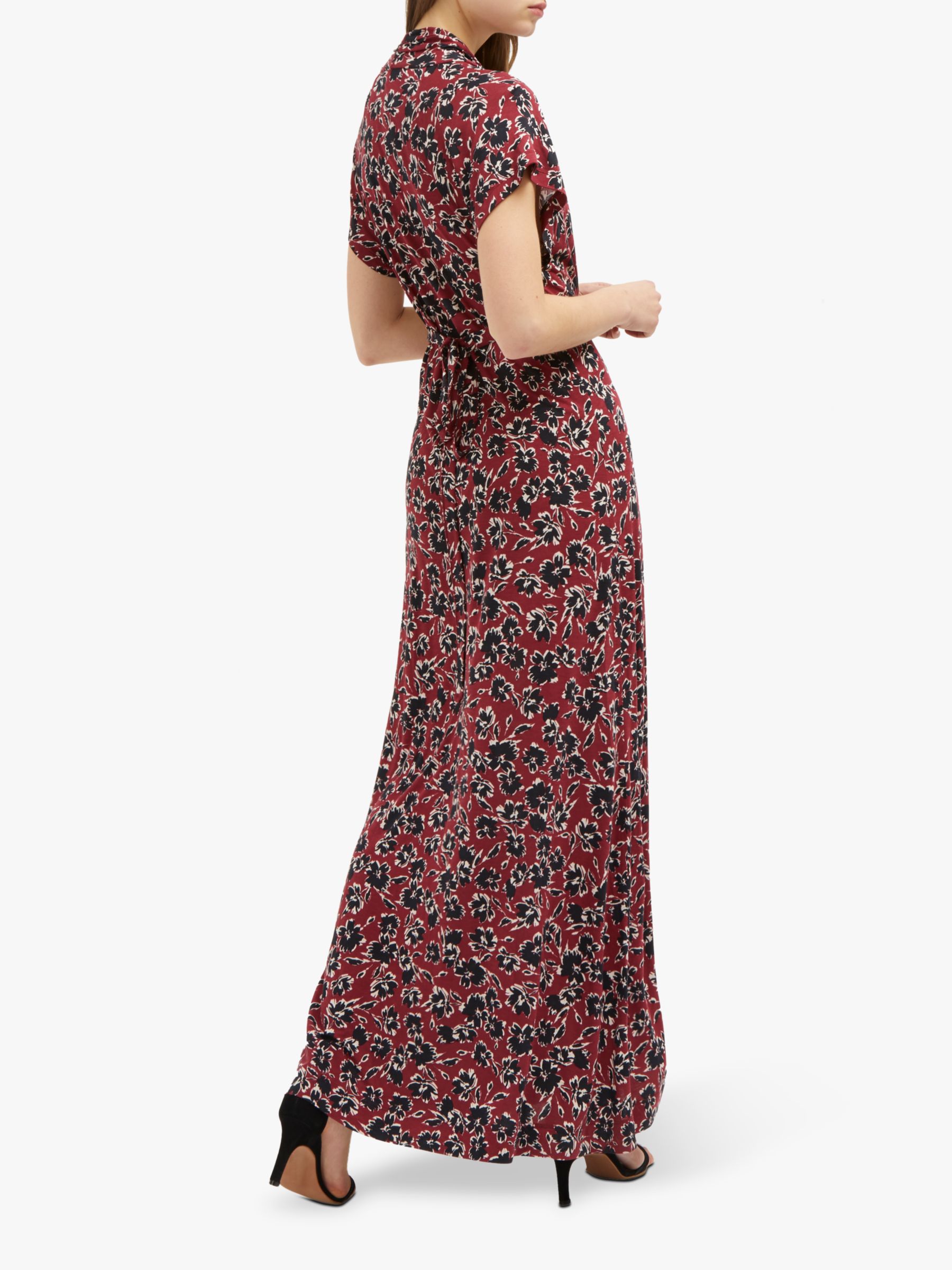 aubi floral maxi dress