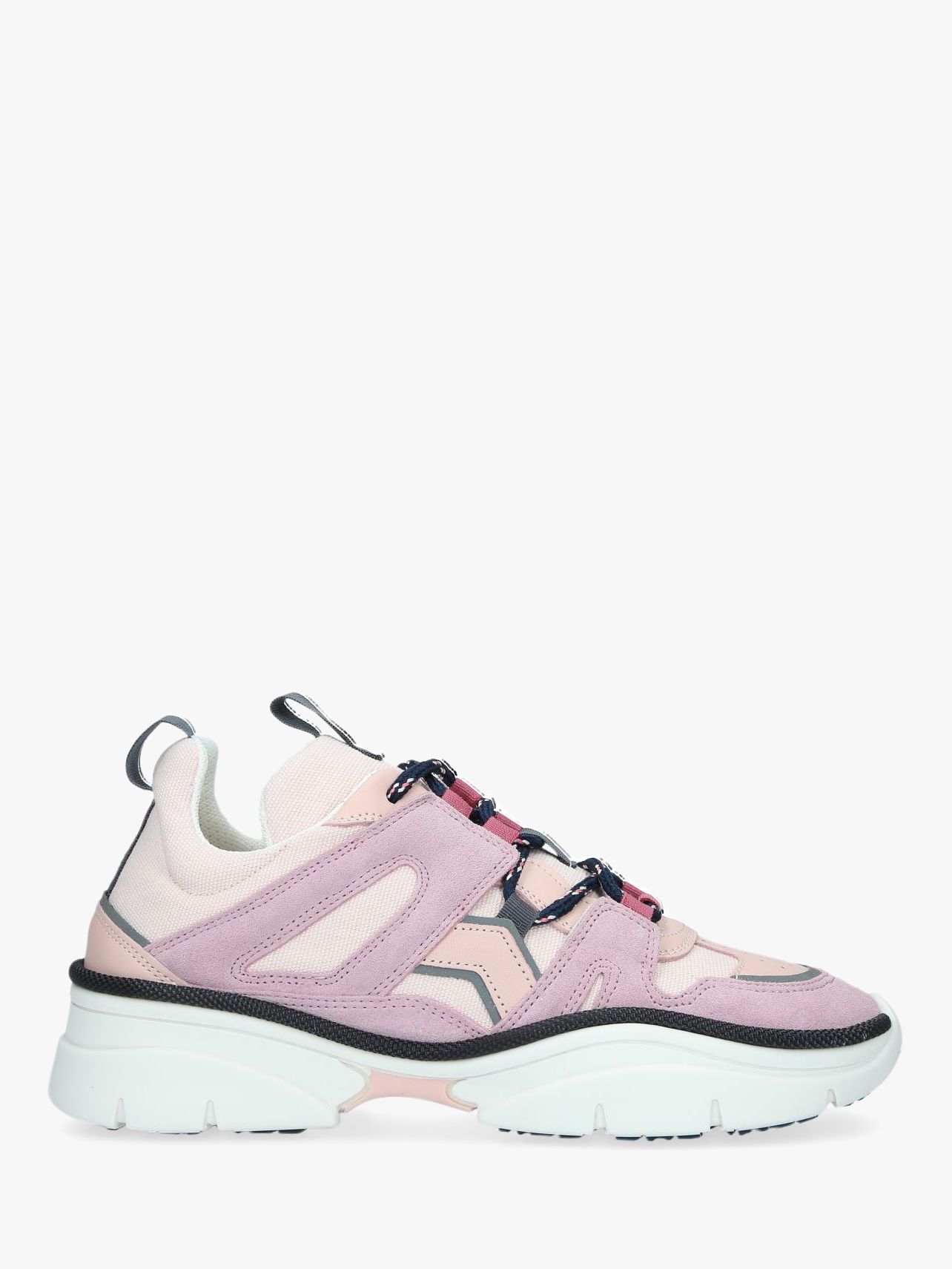 Isabel Marant Kindsay Trainers, Pink Pastel Leather, 7