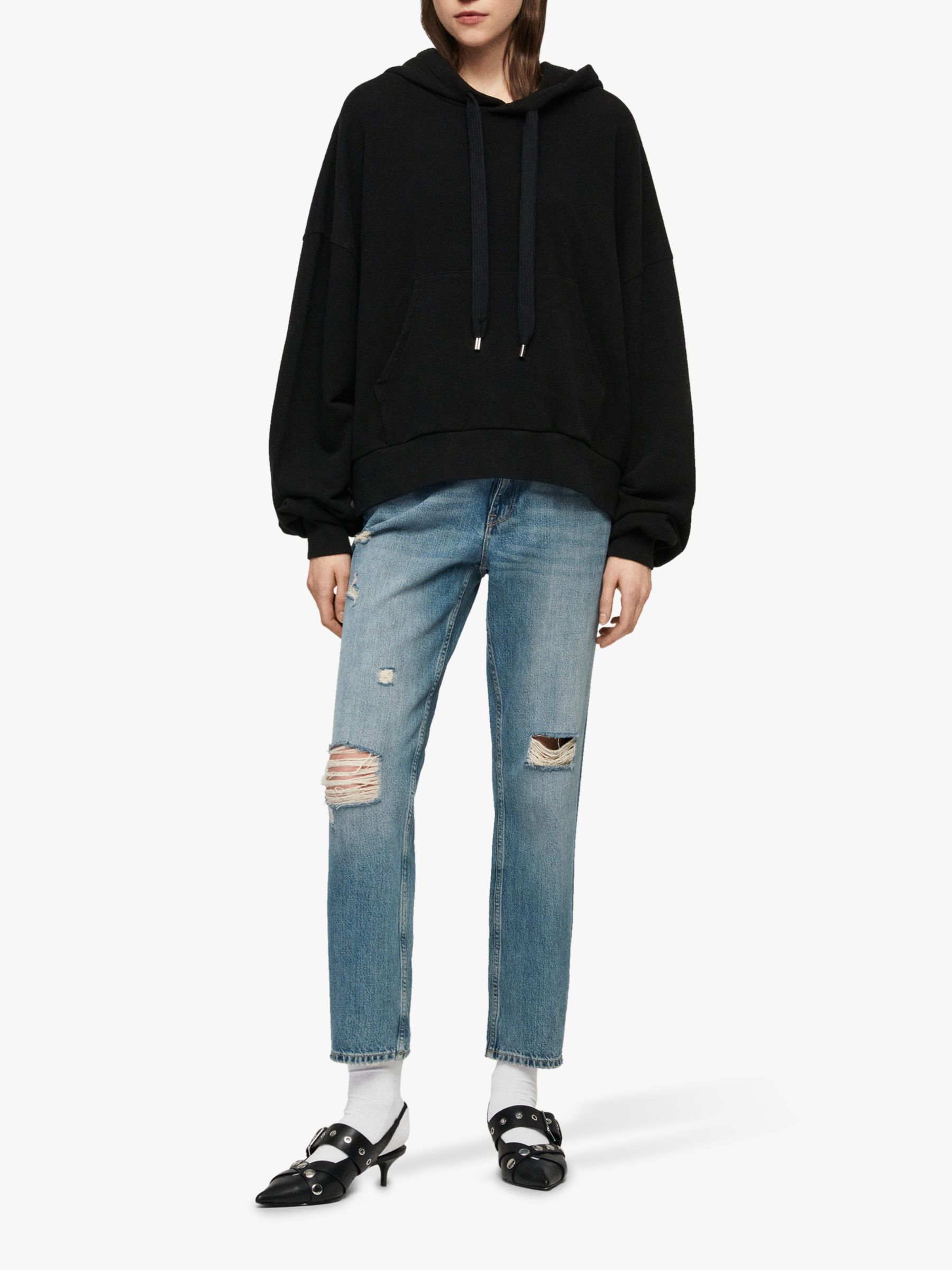 allsaints talow hoodie