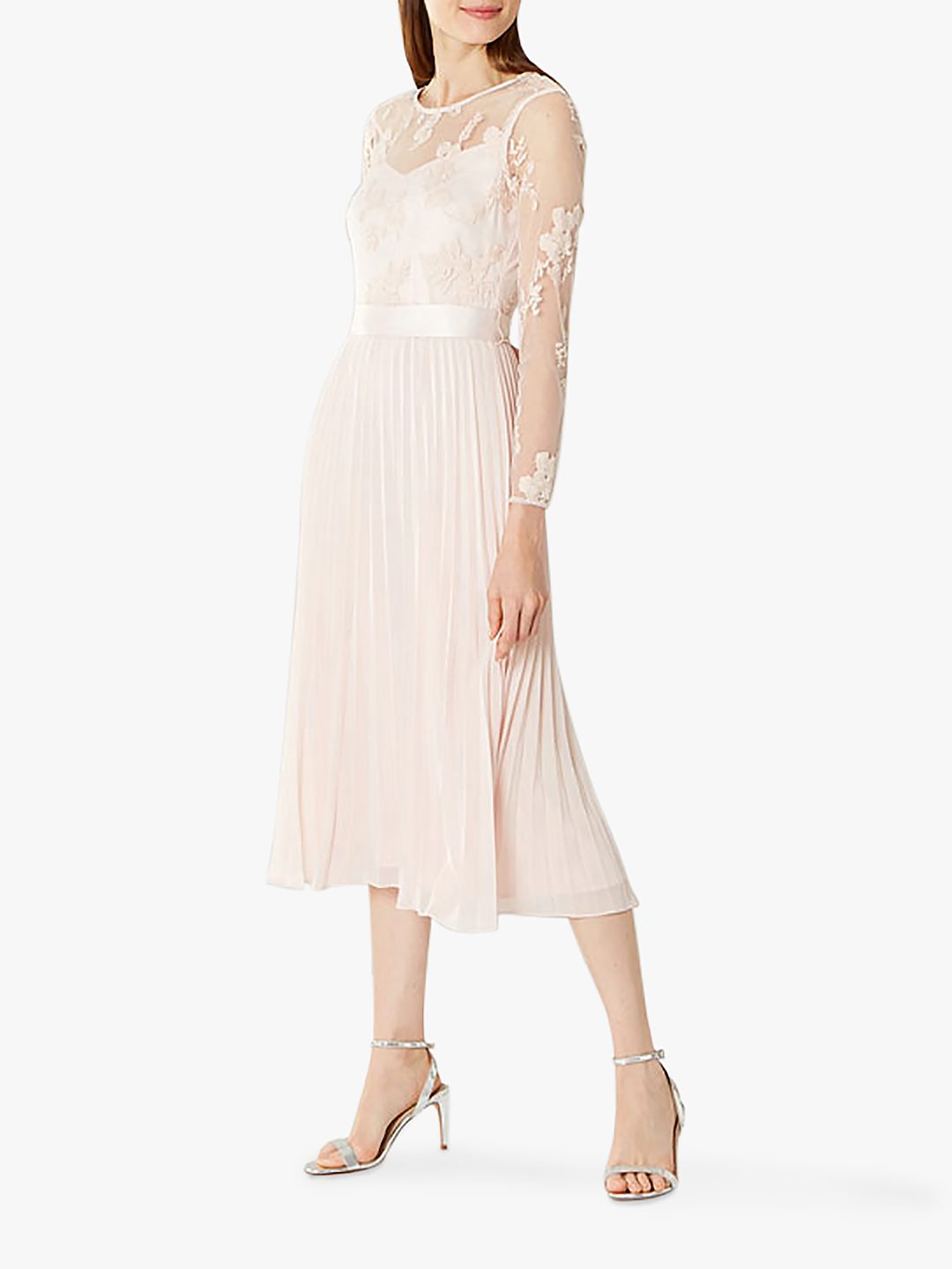 odetta lace midi dress coast