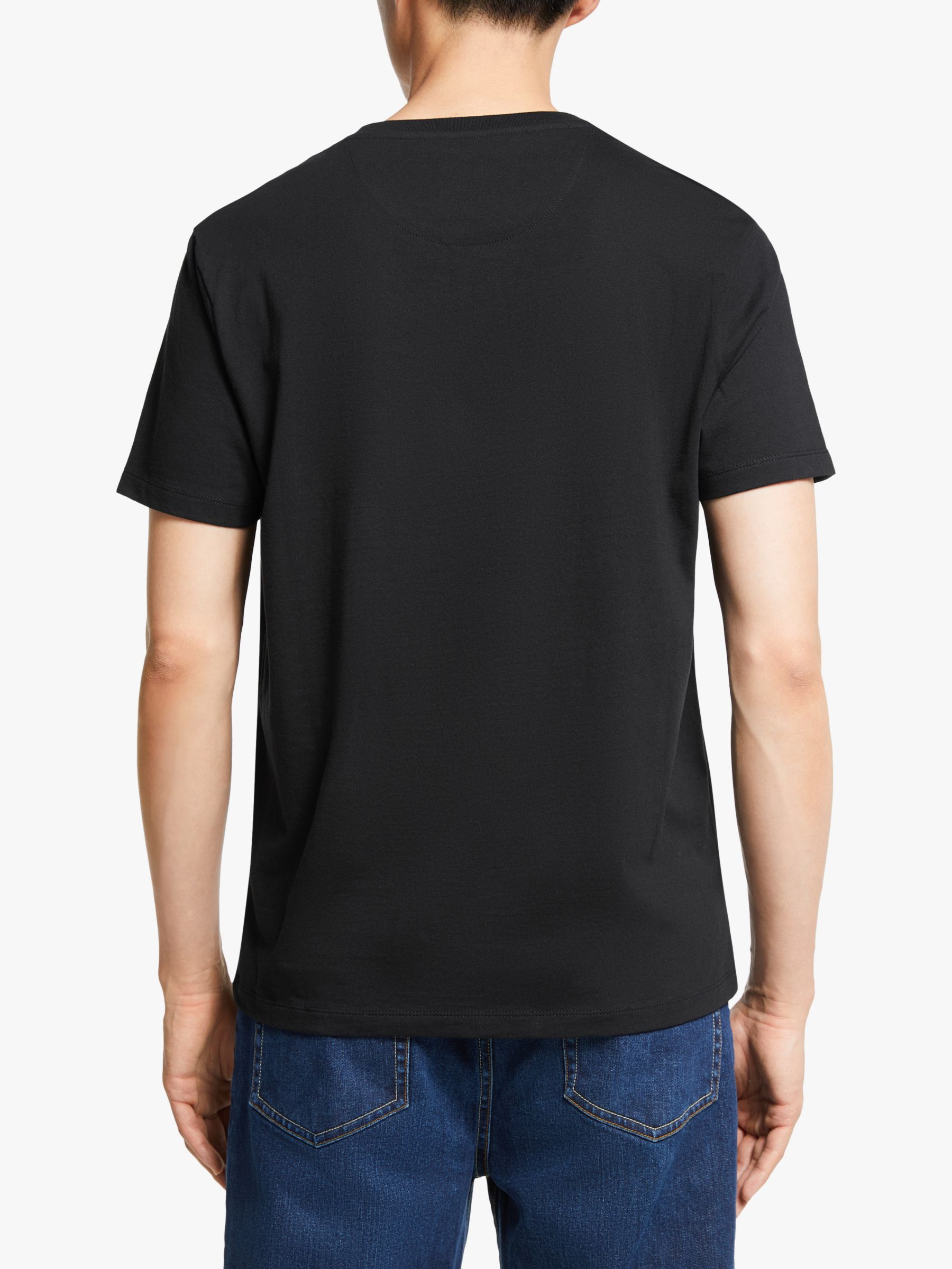 plain black crew neck t shirt