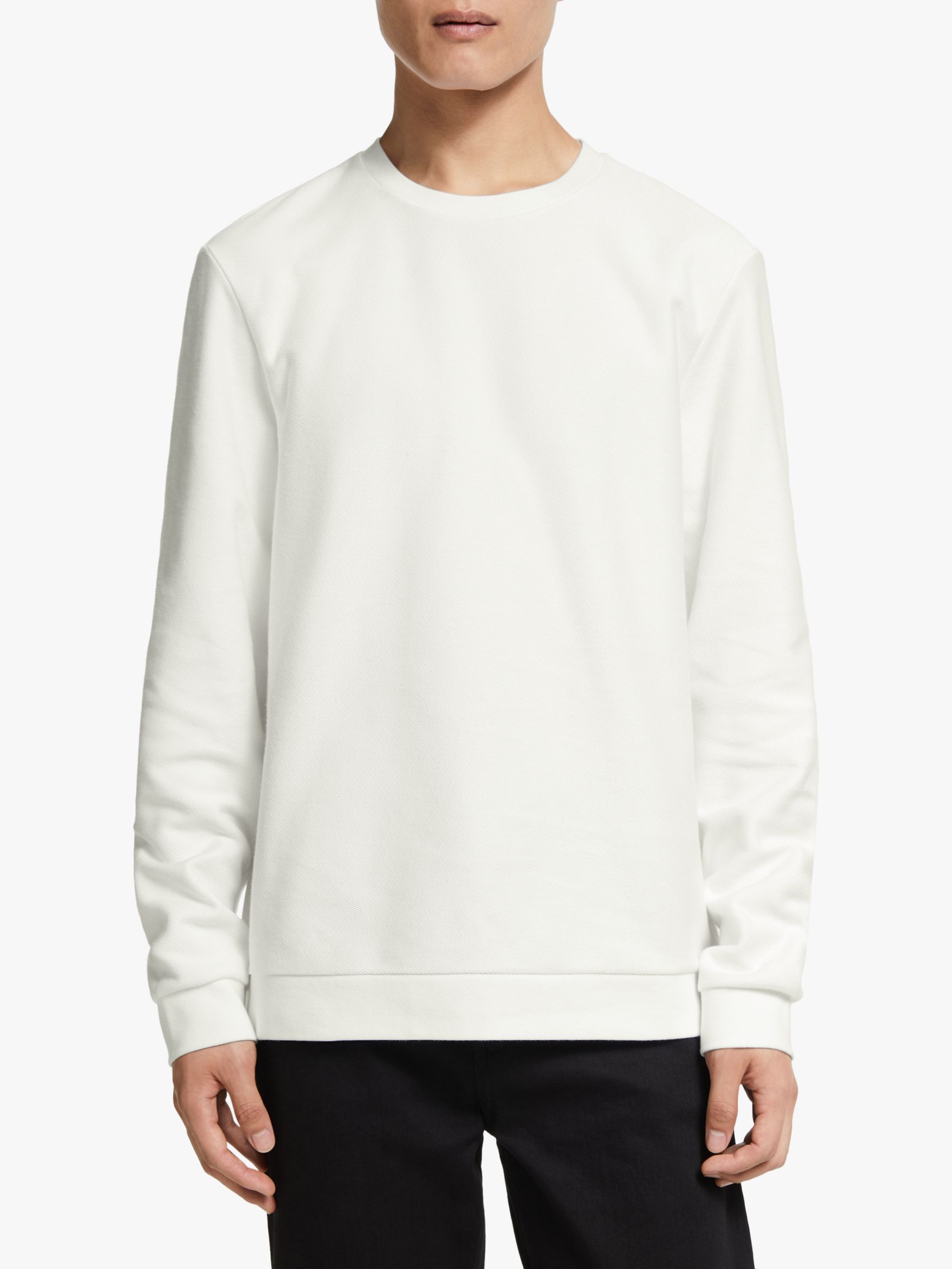 Kin Twill Sweatshirt, White