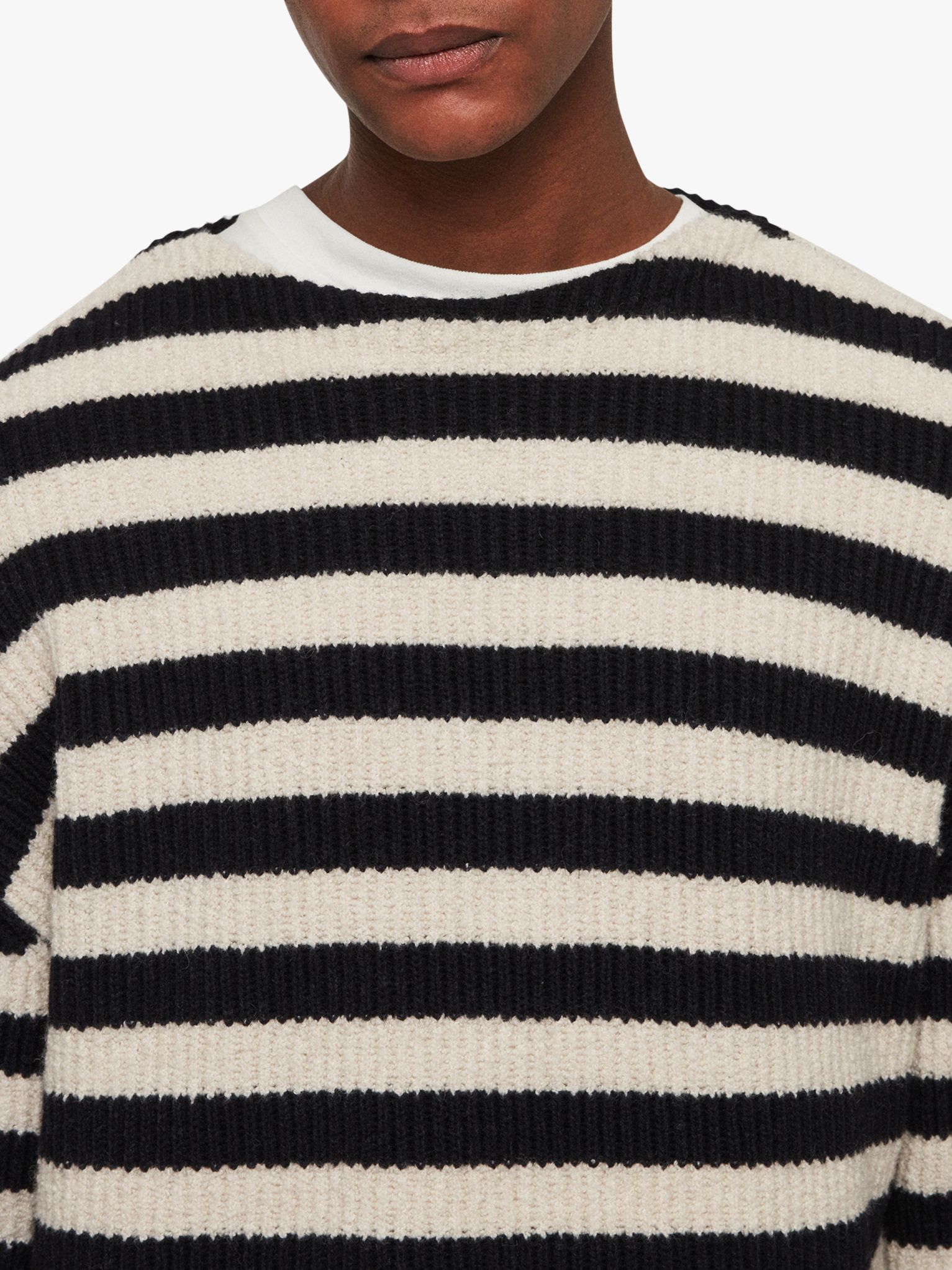 breton stripe oversized changing bag