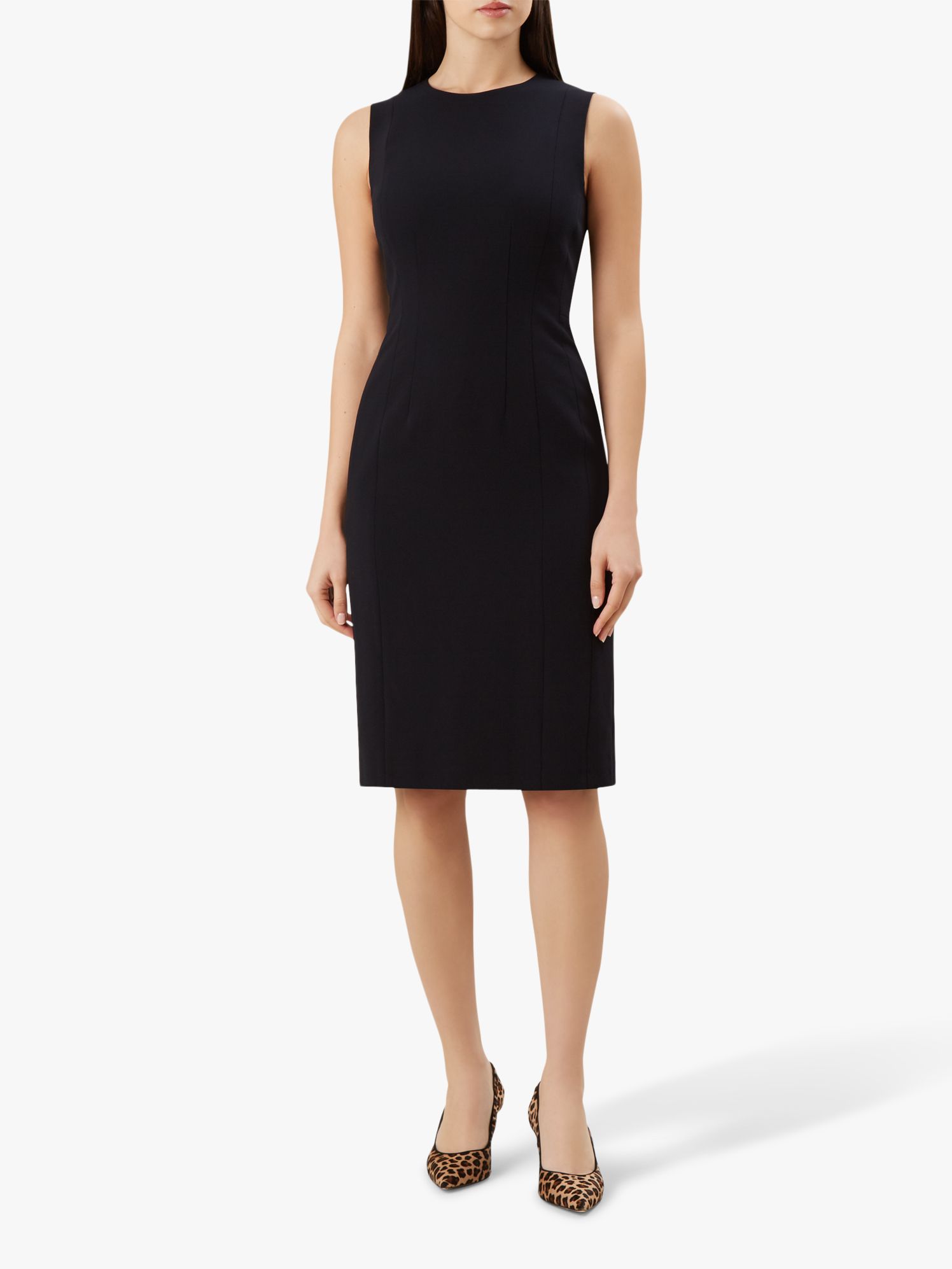 Hobbs Alina Dress, Navy