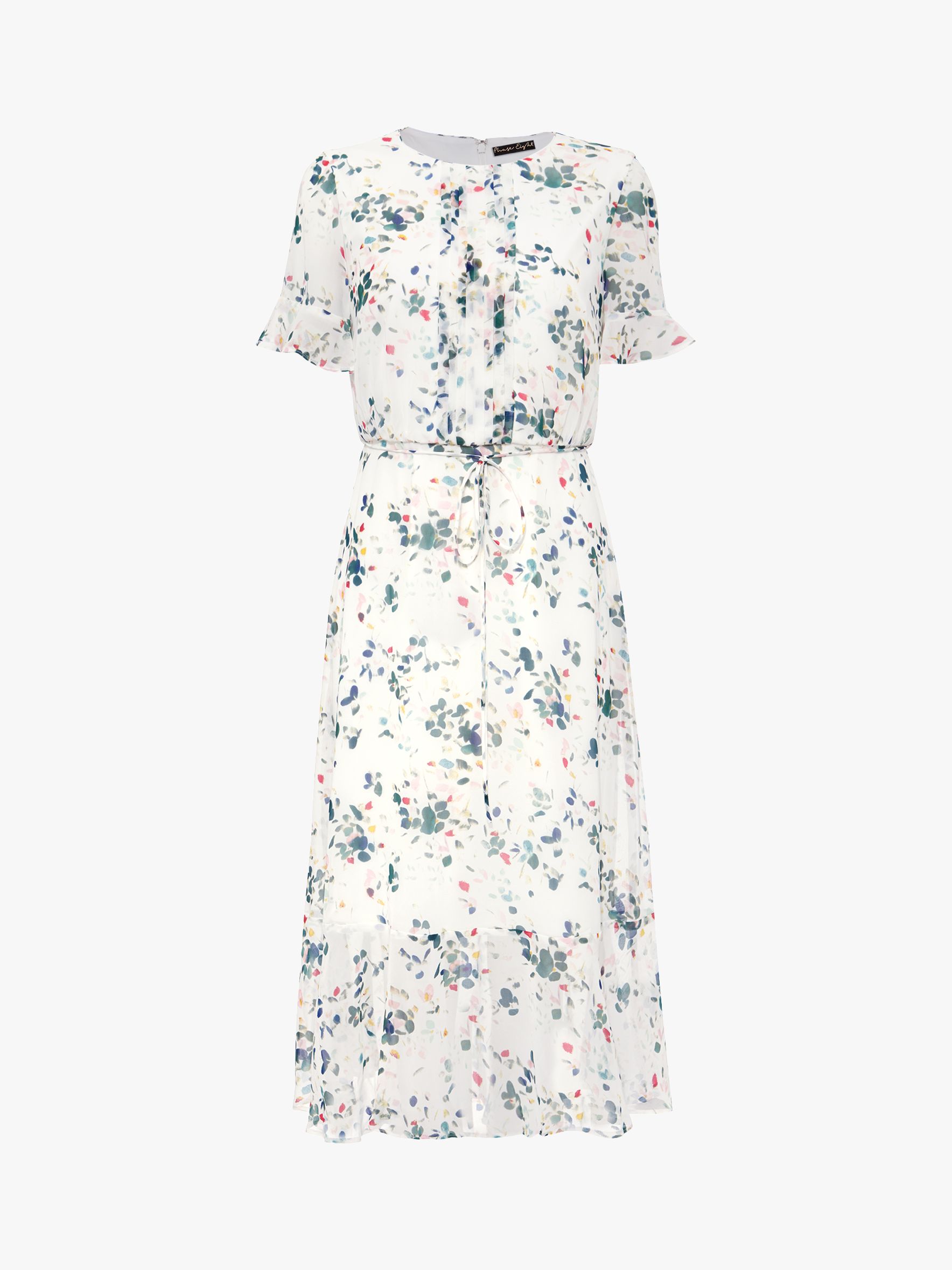 Phase Eight Tallulah Floral Dress, Cream