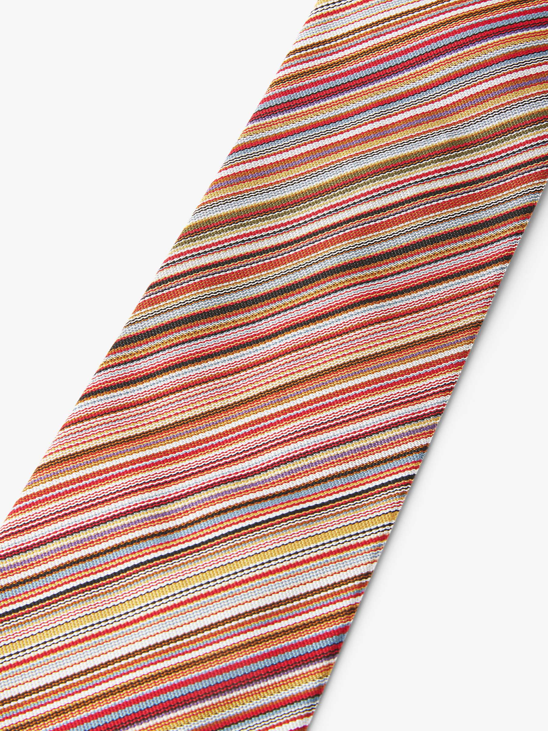 Paul Smith Classic Stripe Silk Tie, Multi at John Lewis & Partners