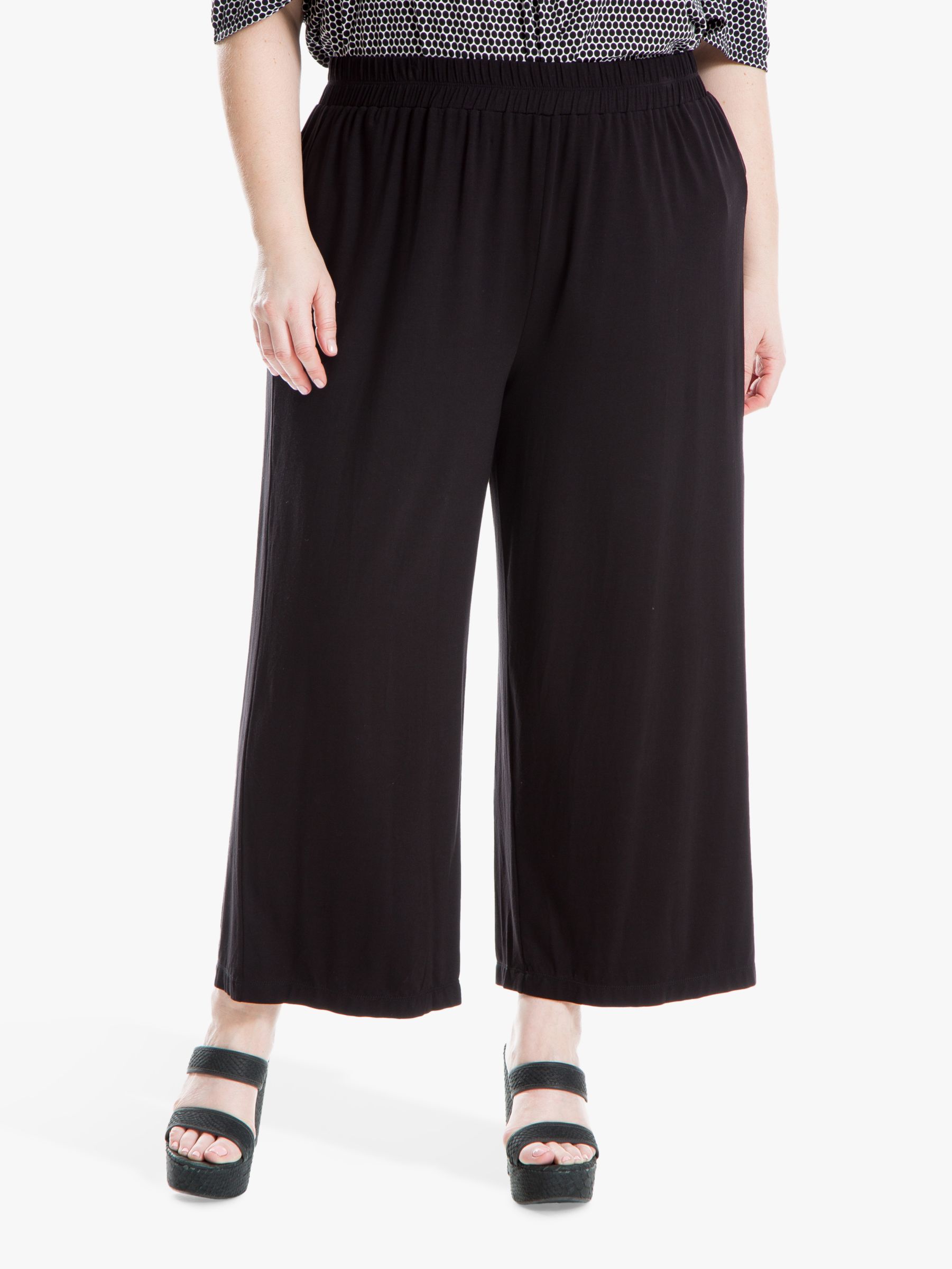 jersey cropped trousers